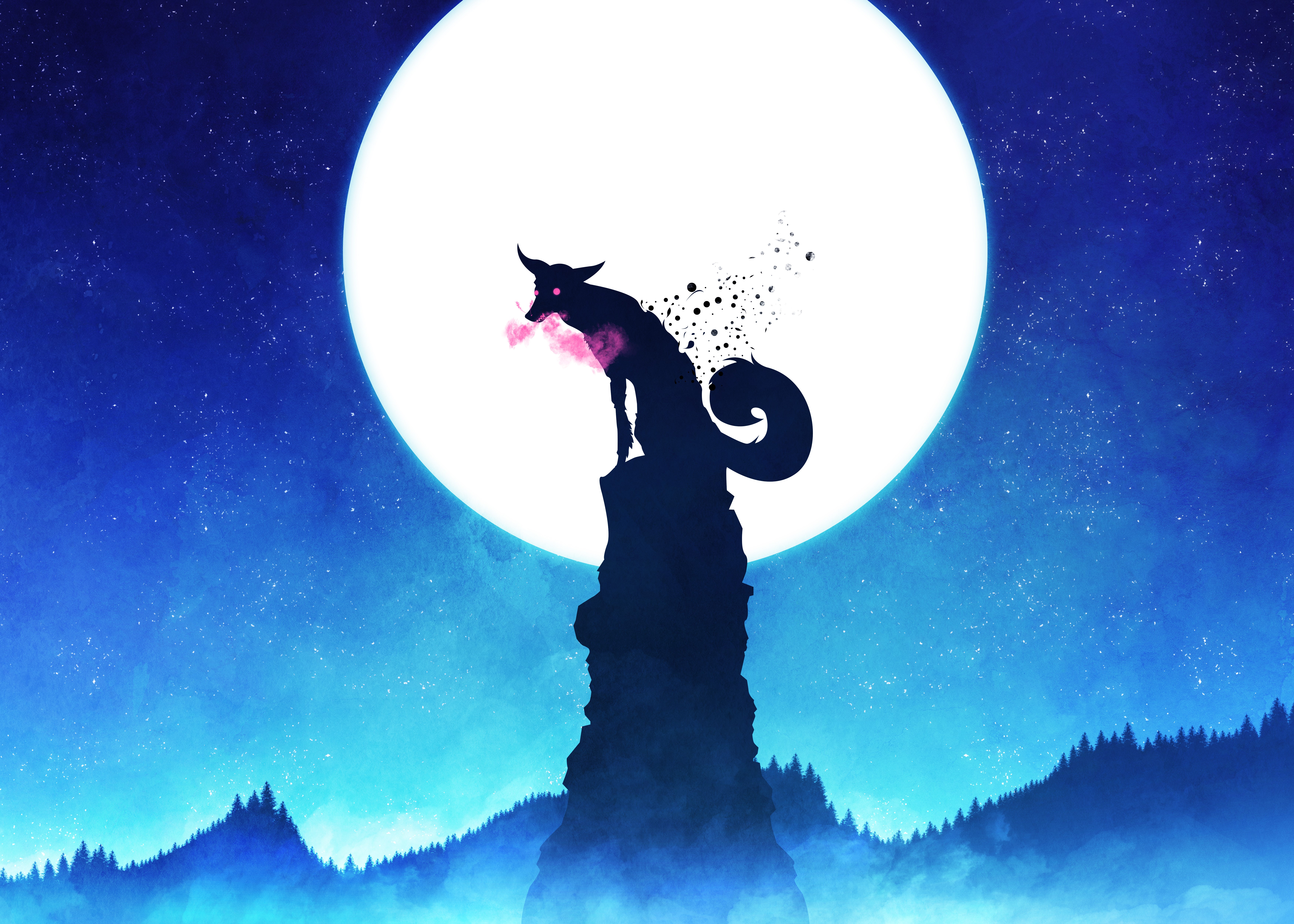 fox, artist, artwork, digital art, hd, 4k, 5k, 8k, deviantart, HD Wallpaper