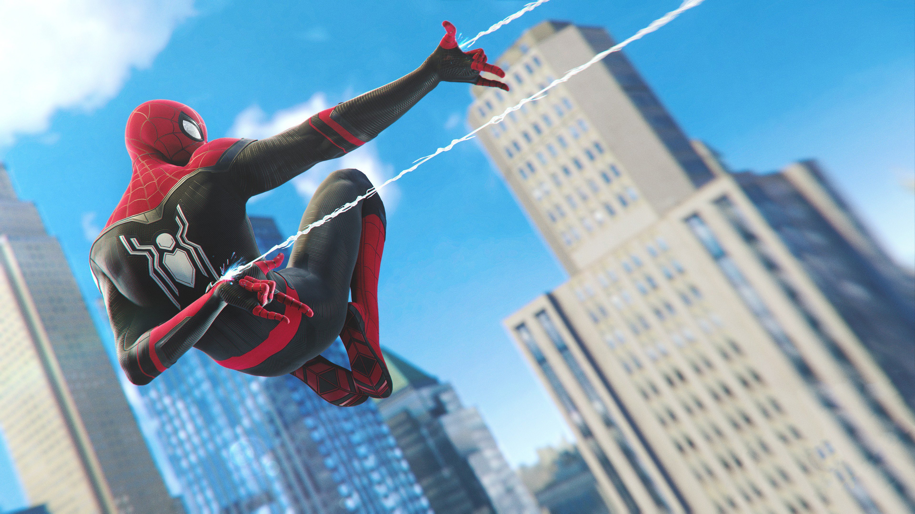 spiderman ps4, spiderman, superheroes, games, hd, 4k, 2019 games, ps games, HD Wallpaper