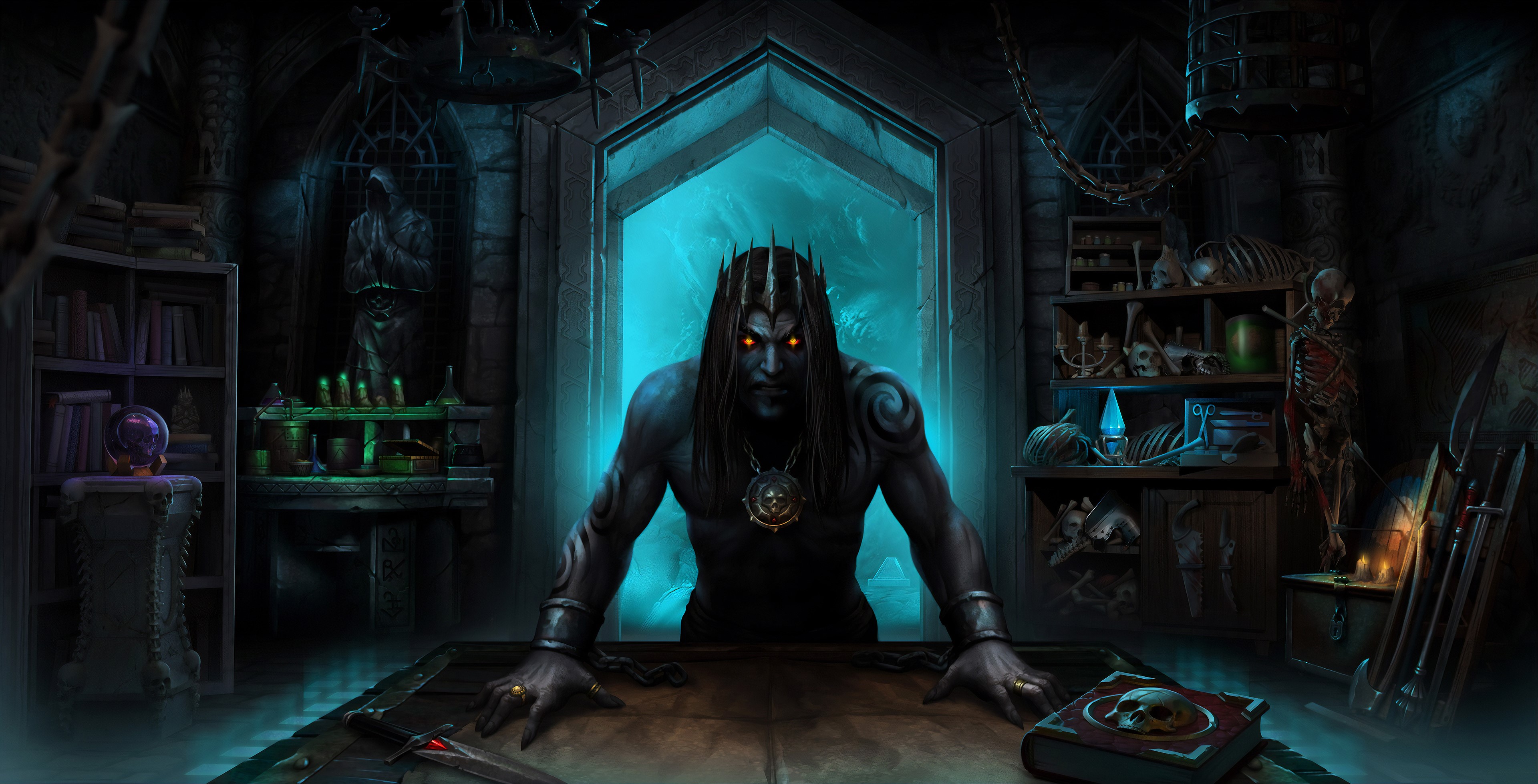 iratus lord of the dead, 2019 games, games, hd, 4k, HD Wallpaper