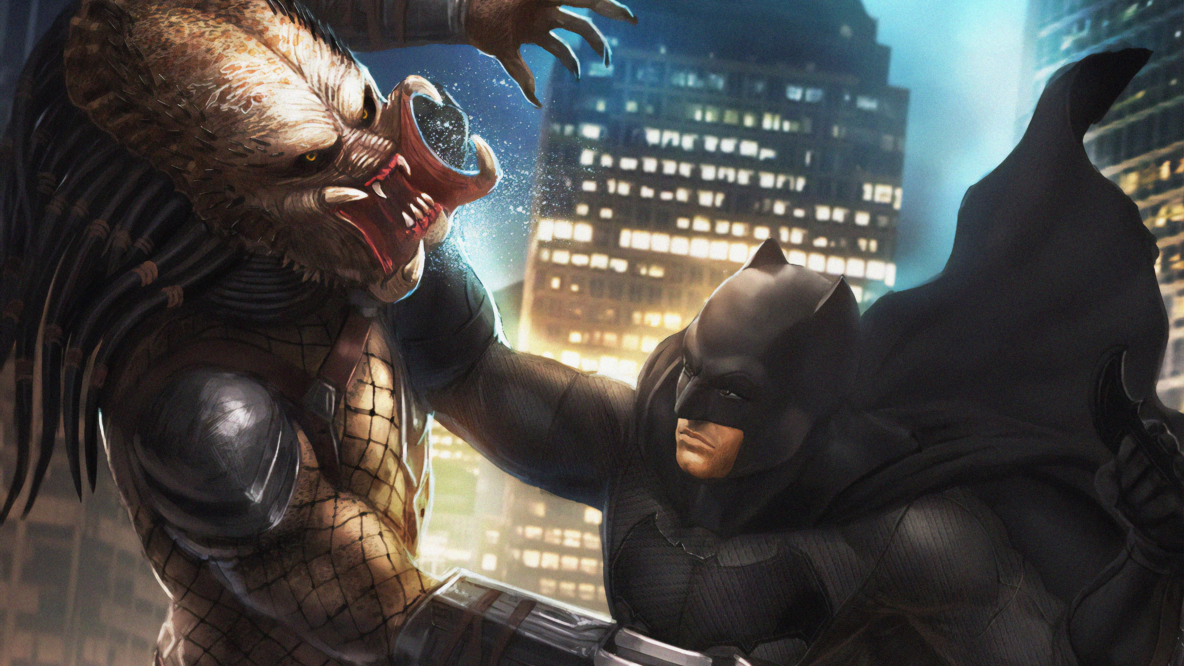 batman, hd, 4k, superheroes, digital art, artwork, predator, HD Wallpaper