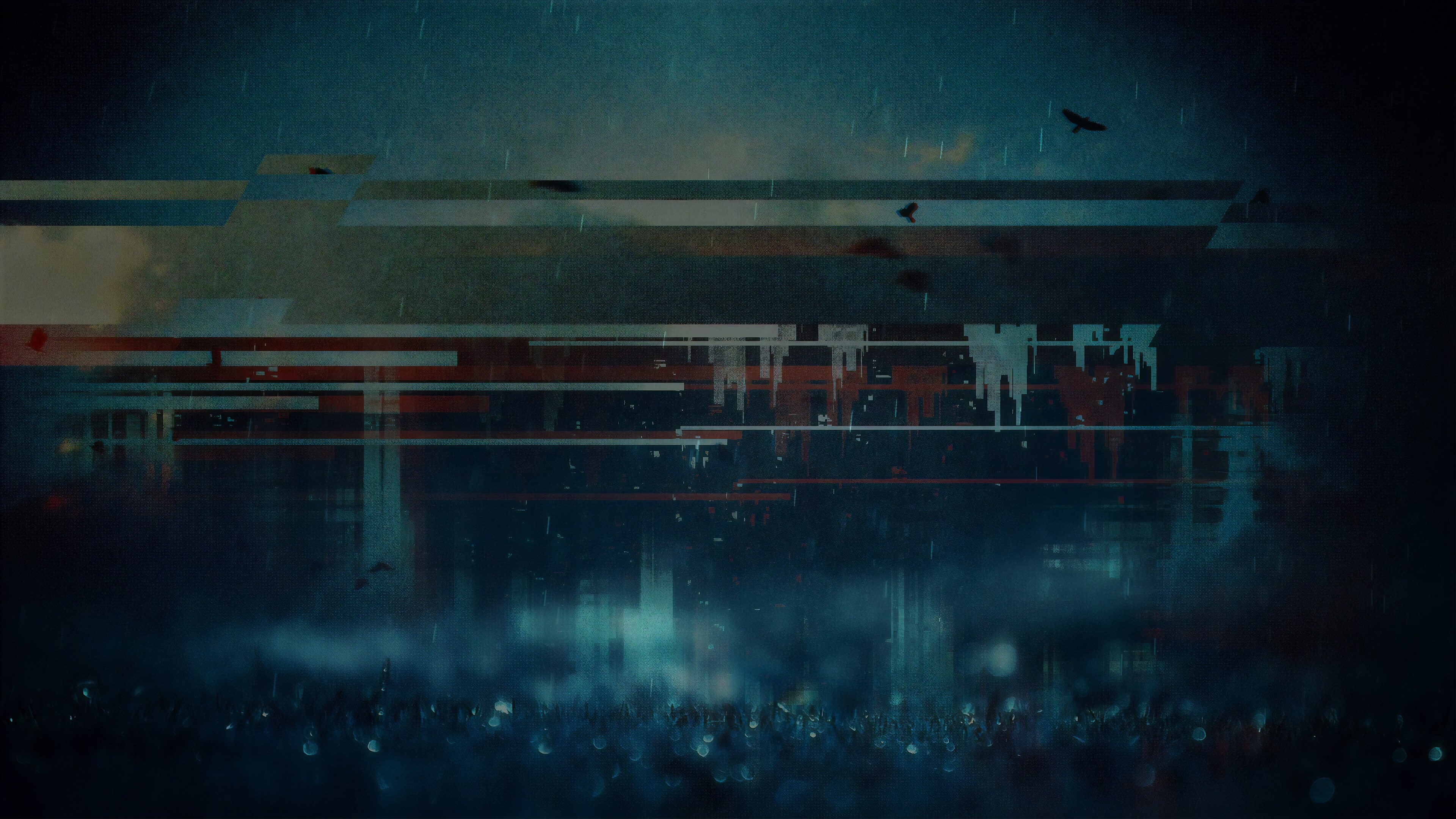 abstract, digital art, hd, 4k, HD Wallpaper