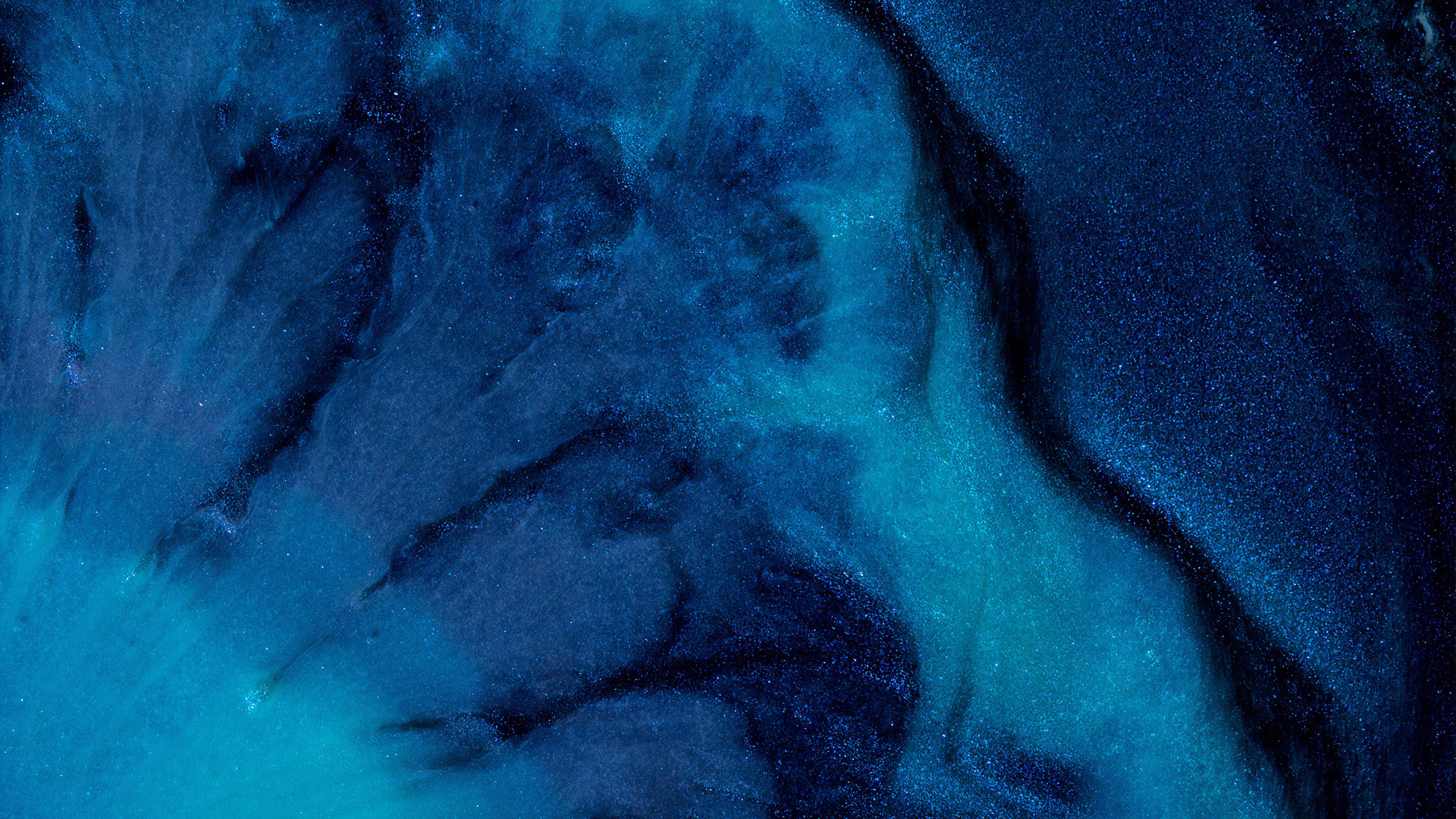 blue, abstract, hd, 4k, digital art, artist, artwork, HD Wallpaper