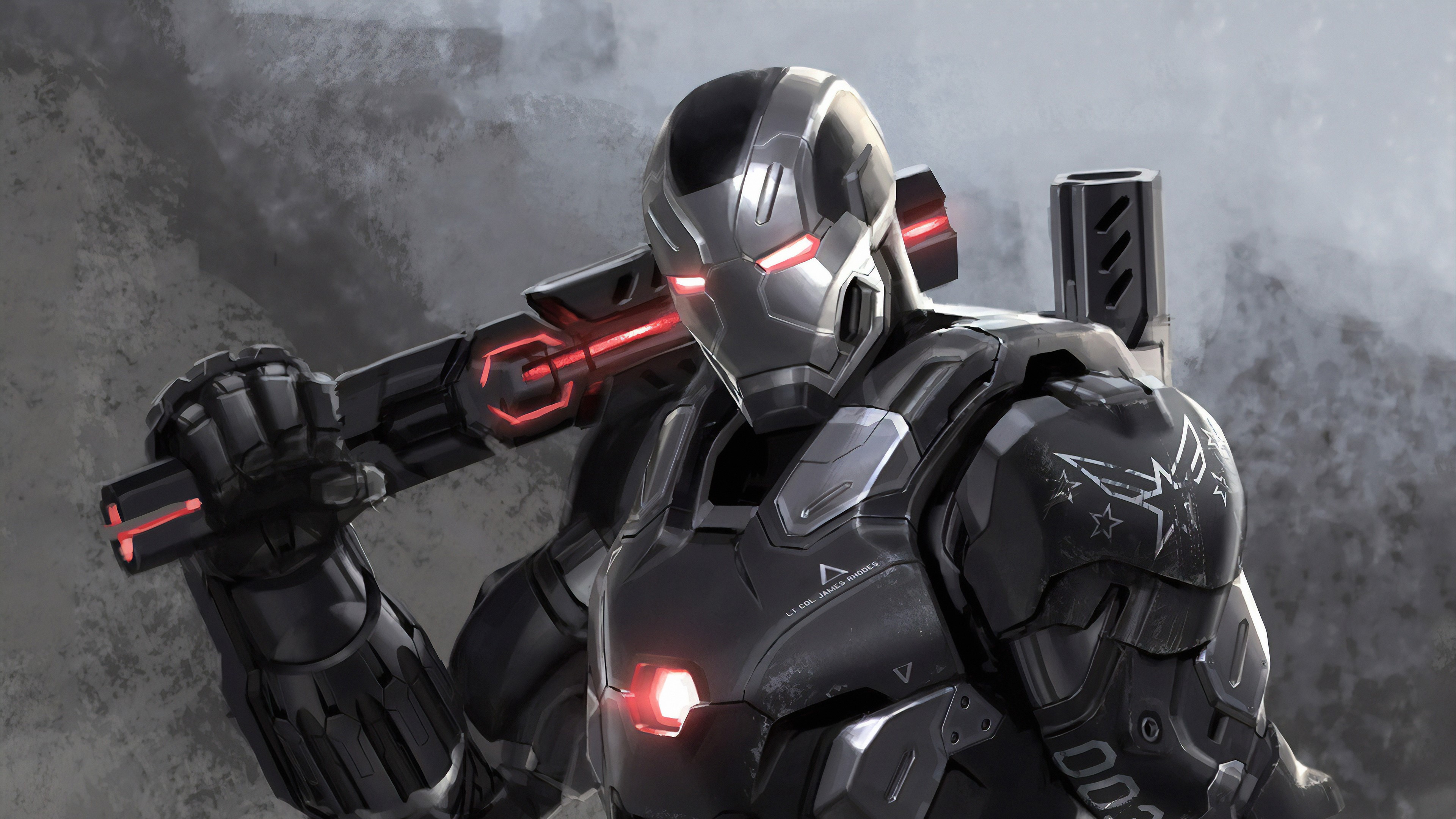 war machine, hd, 4k, superheroes, artwork, artstation, HD Wallpaper