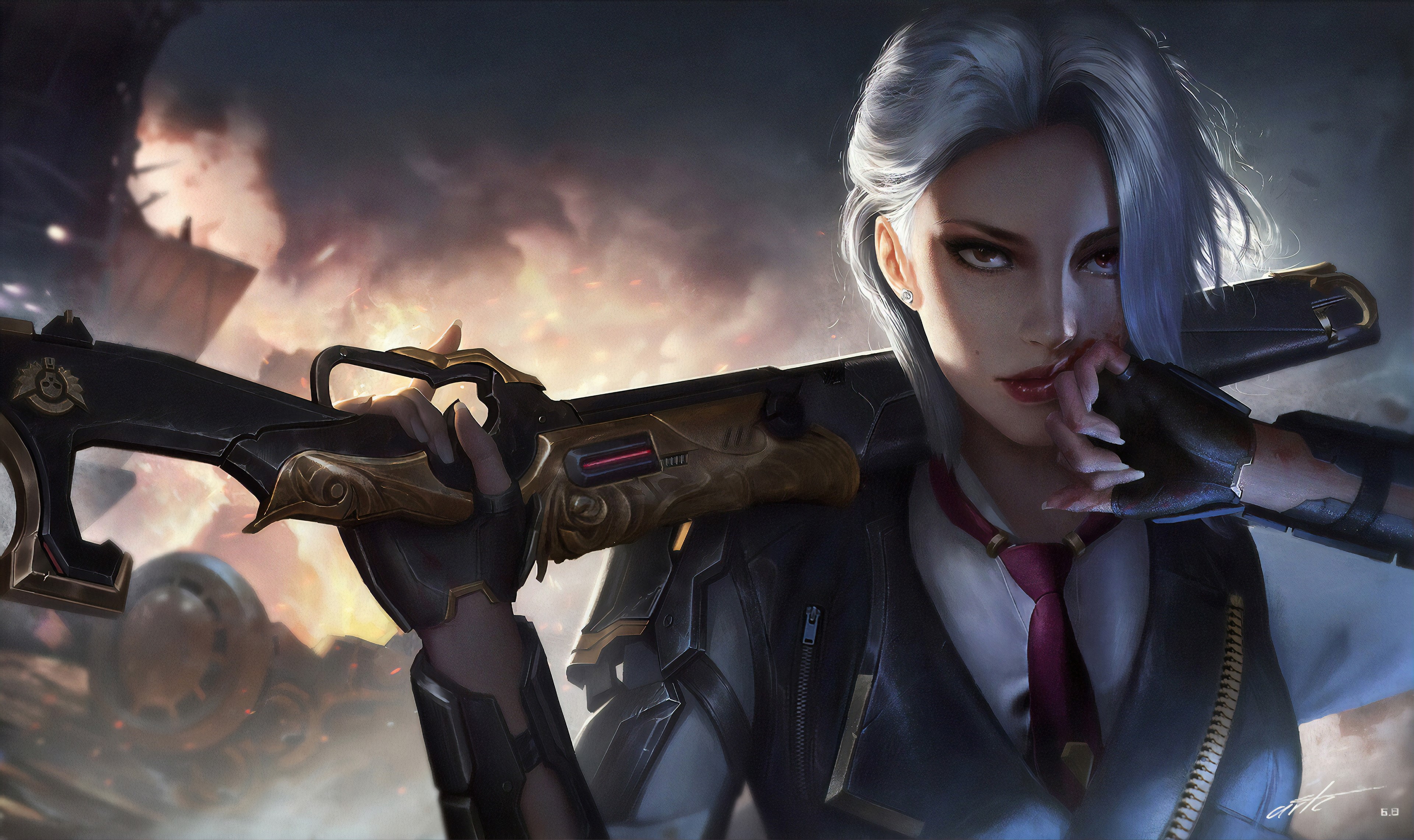 ashe overwatch, overwatch, games, hd, 4k, artstation, HD Wallpaper