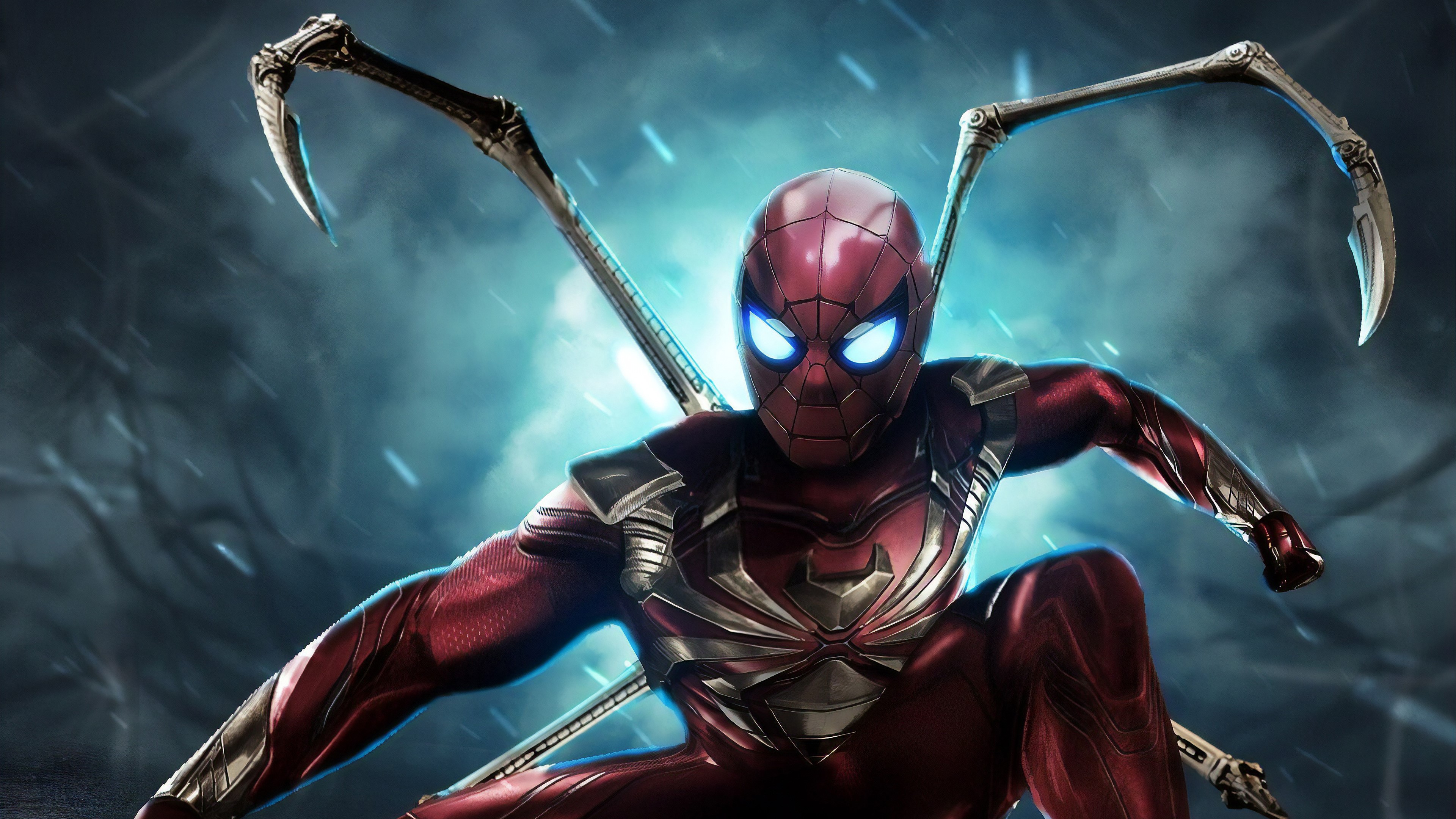spiderman, hd, 4k, superheroes, artwork, digital art, art, HD Wallpaper