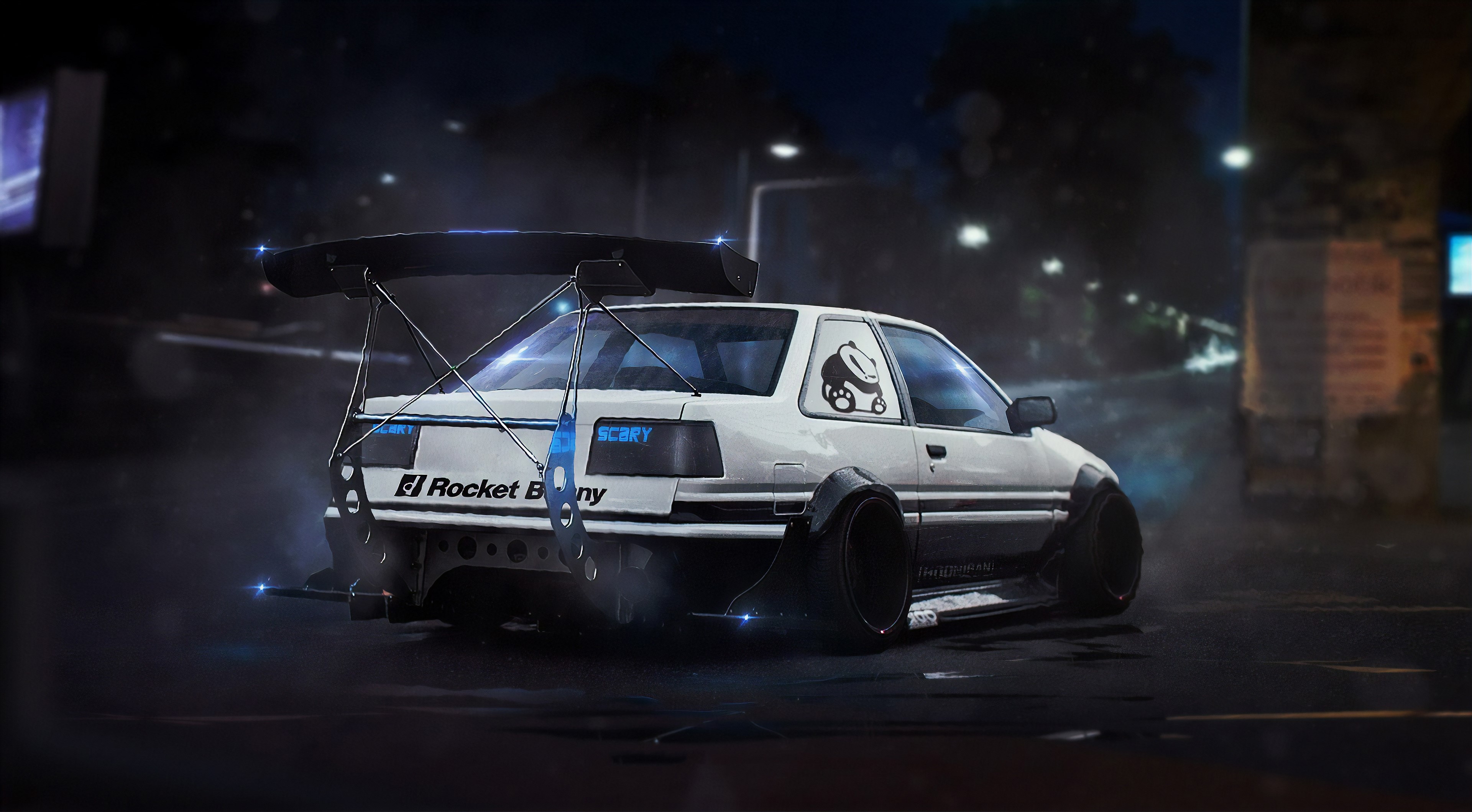 toyota, cars, digital art, artist, artwork, hd, 4k, deviantart, HD Wallpaper
