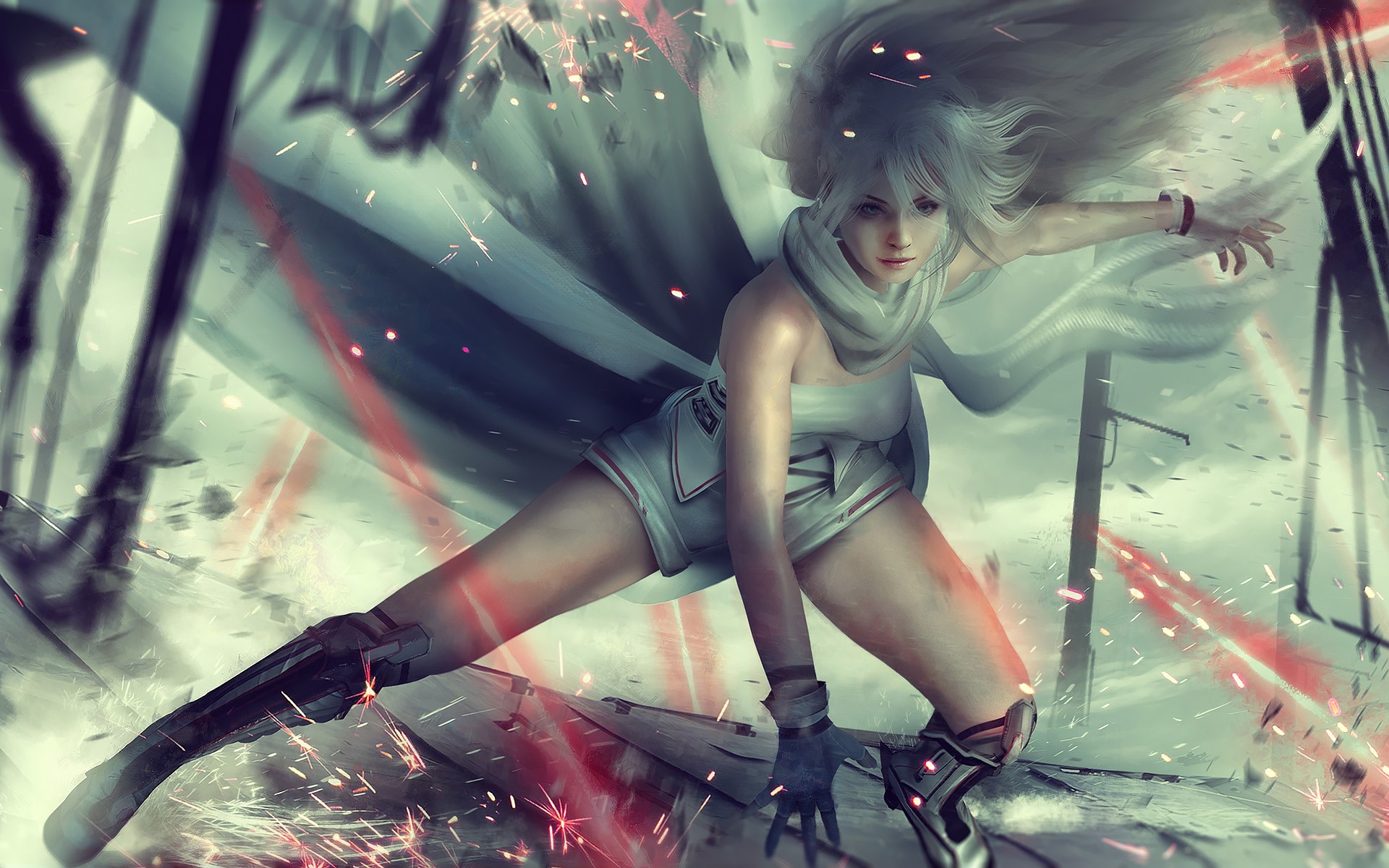 warrior, artist, artwork, digital art, hd, deviantart, HD Wallpaper
