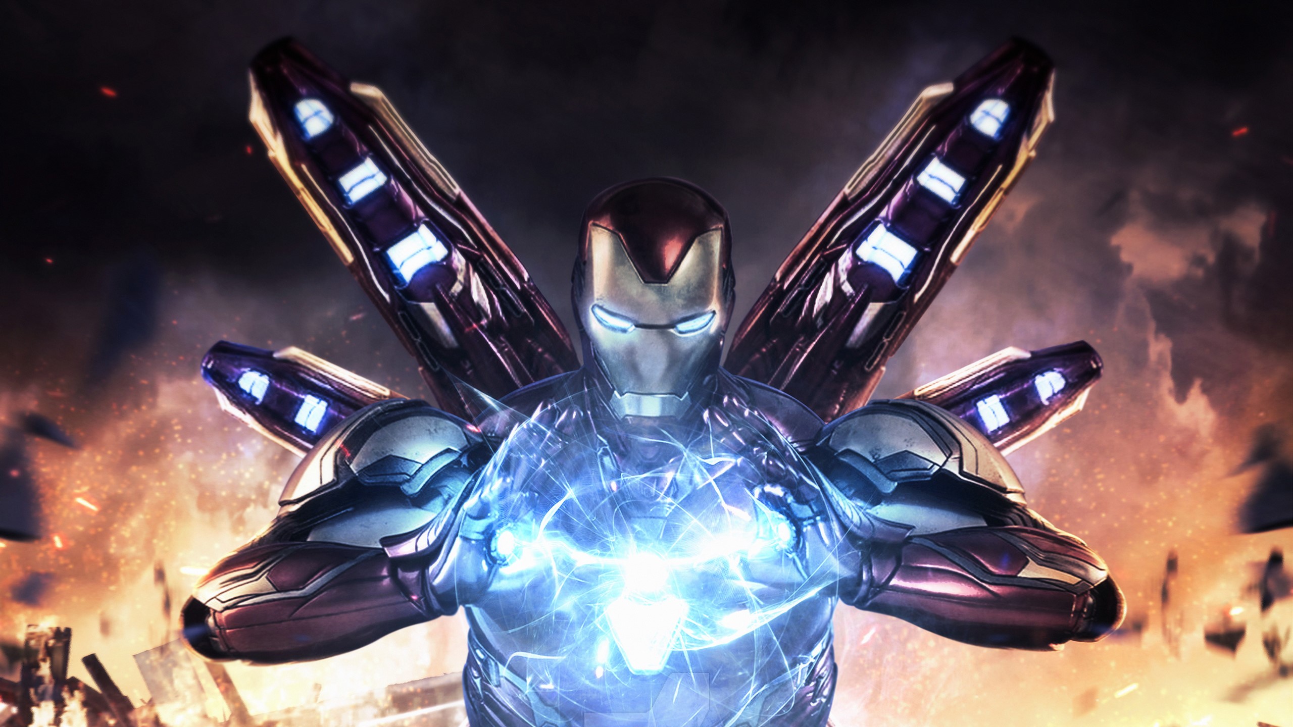 iron man, hd, superheroes, artwork, digital art, deviantart, HD Wallpaper