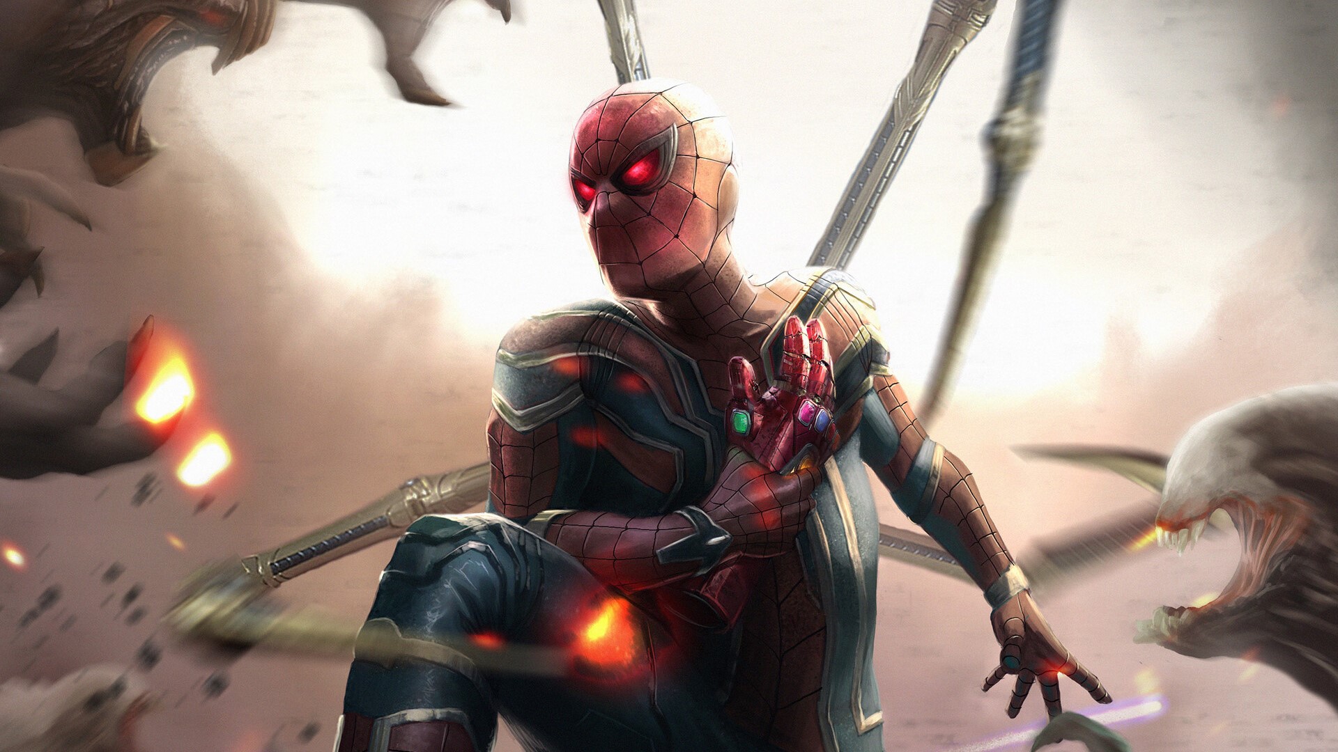 spiderman, hd, superheroes, digital art, artwork, behance, HD Wallpaper