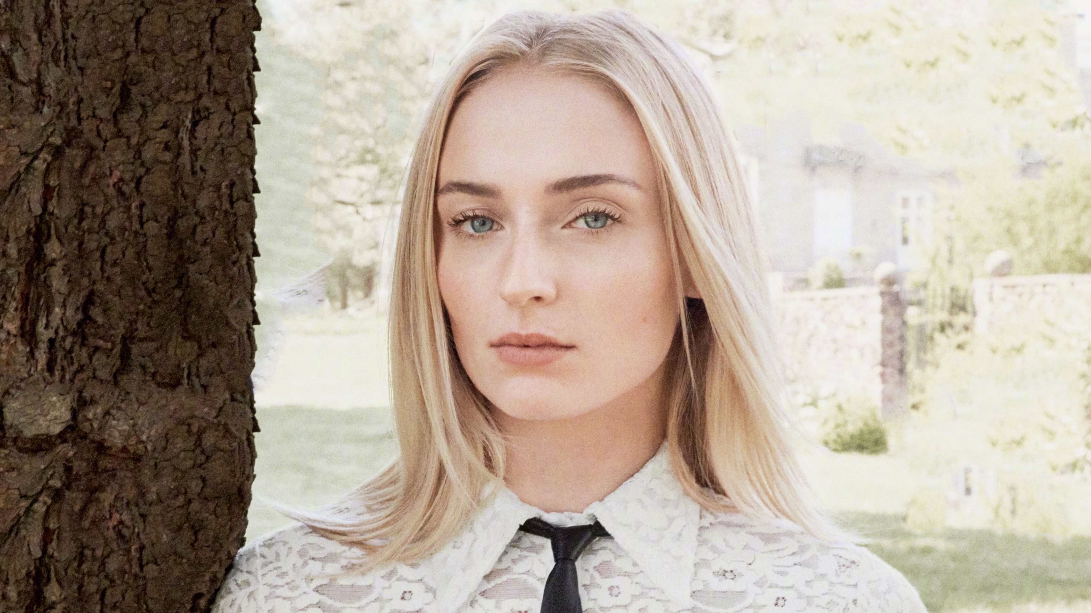 sophie turner, celebrities, girls, hd, photoshoot, 4k, vogue, HD Wallpaper