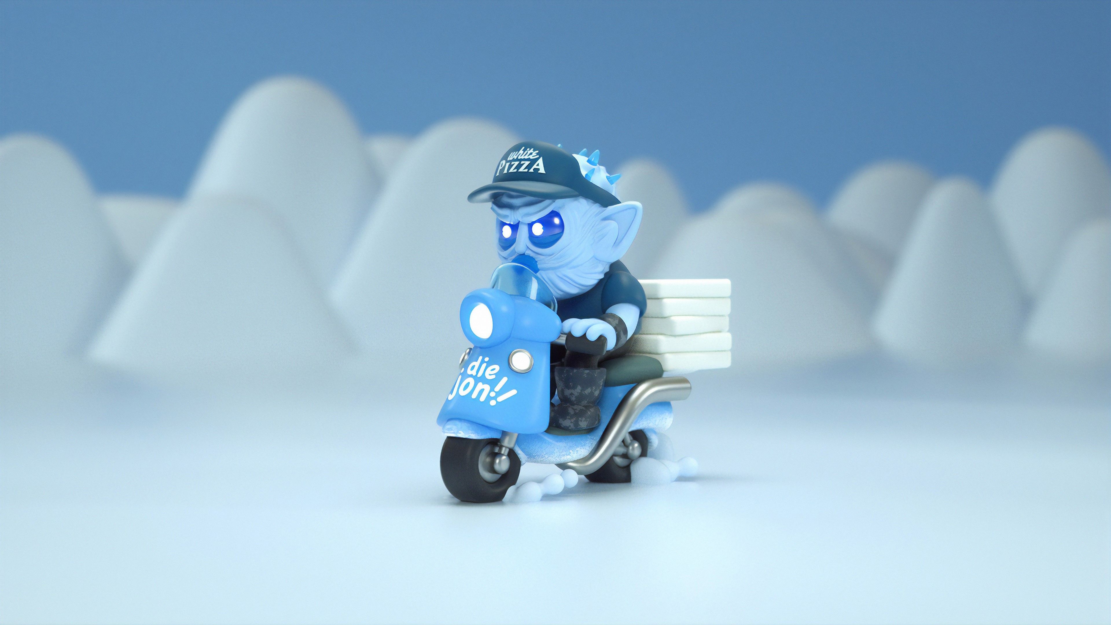 night king, hd, 4k, behance, artwork, HD Wallpaper