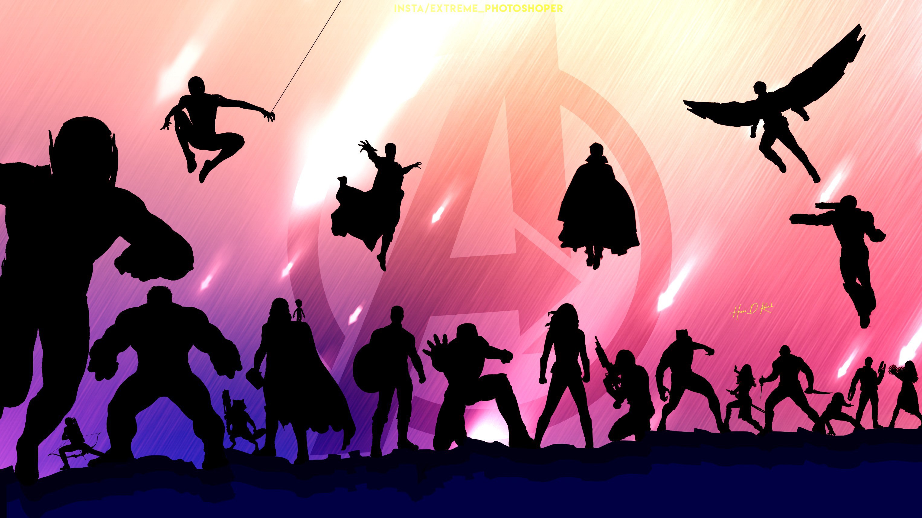 thor, hd, superheroes, artwork, avengers endgame, 4k, illustration, HD Wallpaper