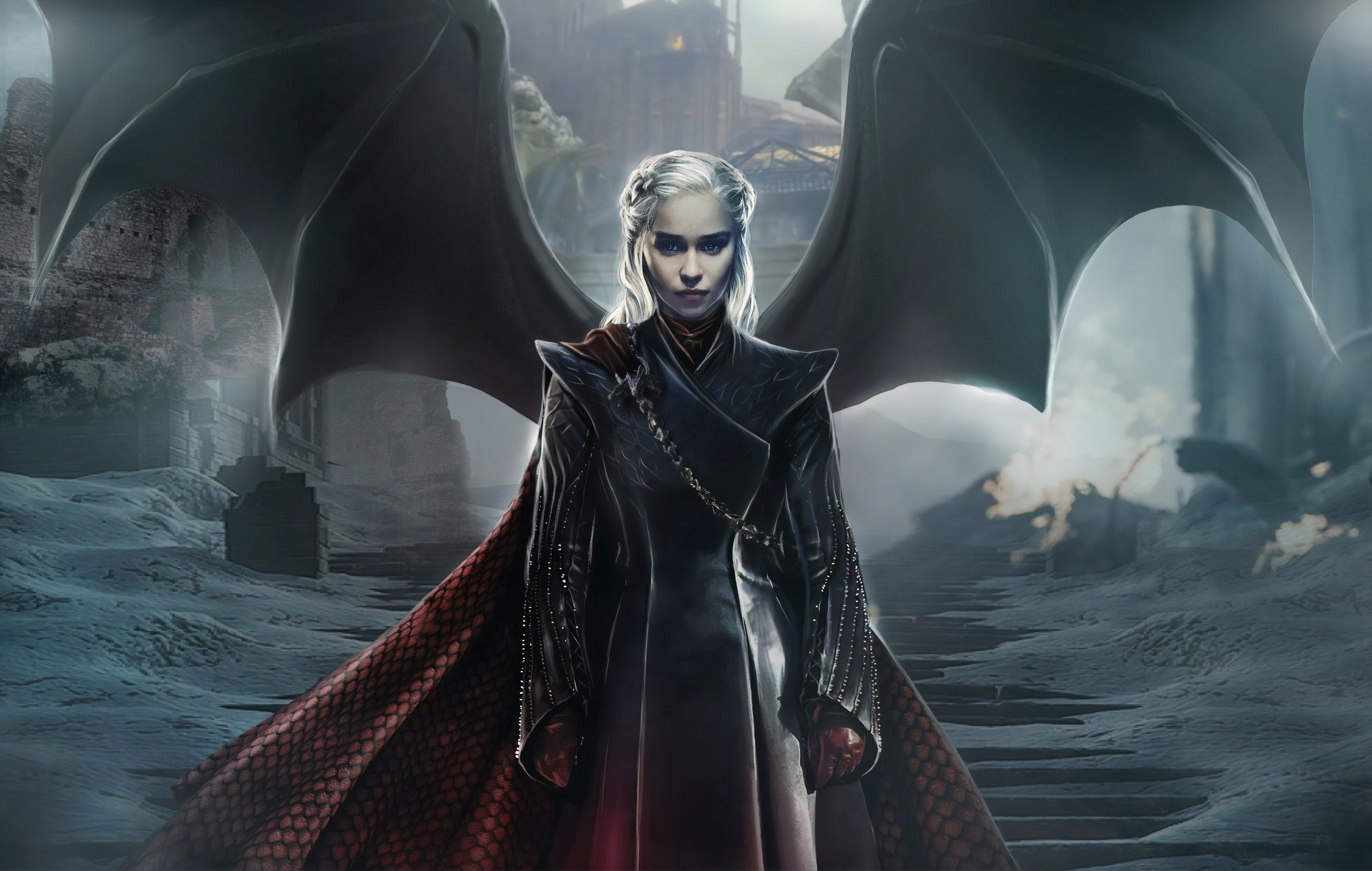 game of thrones season 8, game of thrones, tv shows, hd, daenerys targaryen, 4k, HD Wallpaper