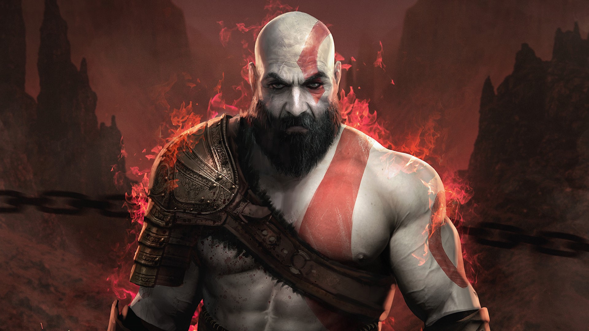 kratos, god of war 4, god of war, games, ps games, hd, artstation, HD Wallpaper
