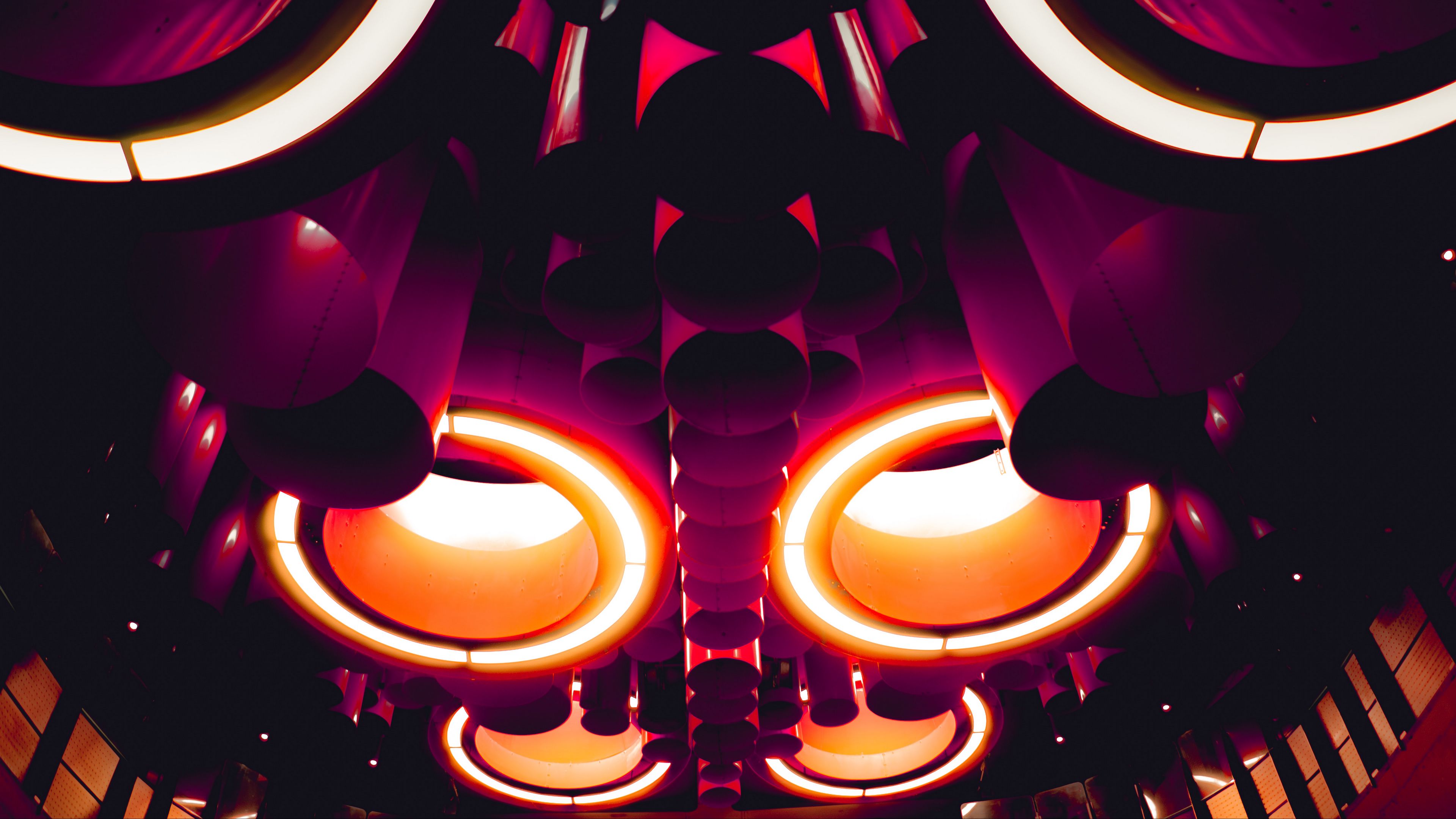 lamps, lighting, light, design, 4k, HD Wallpaper