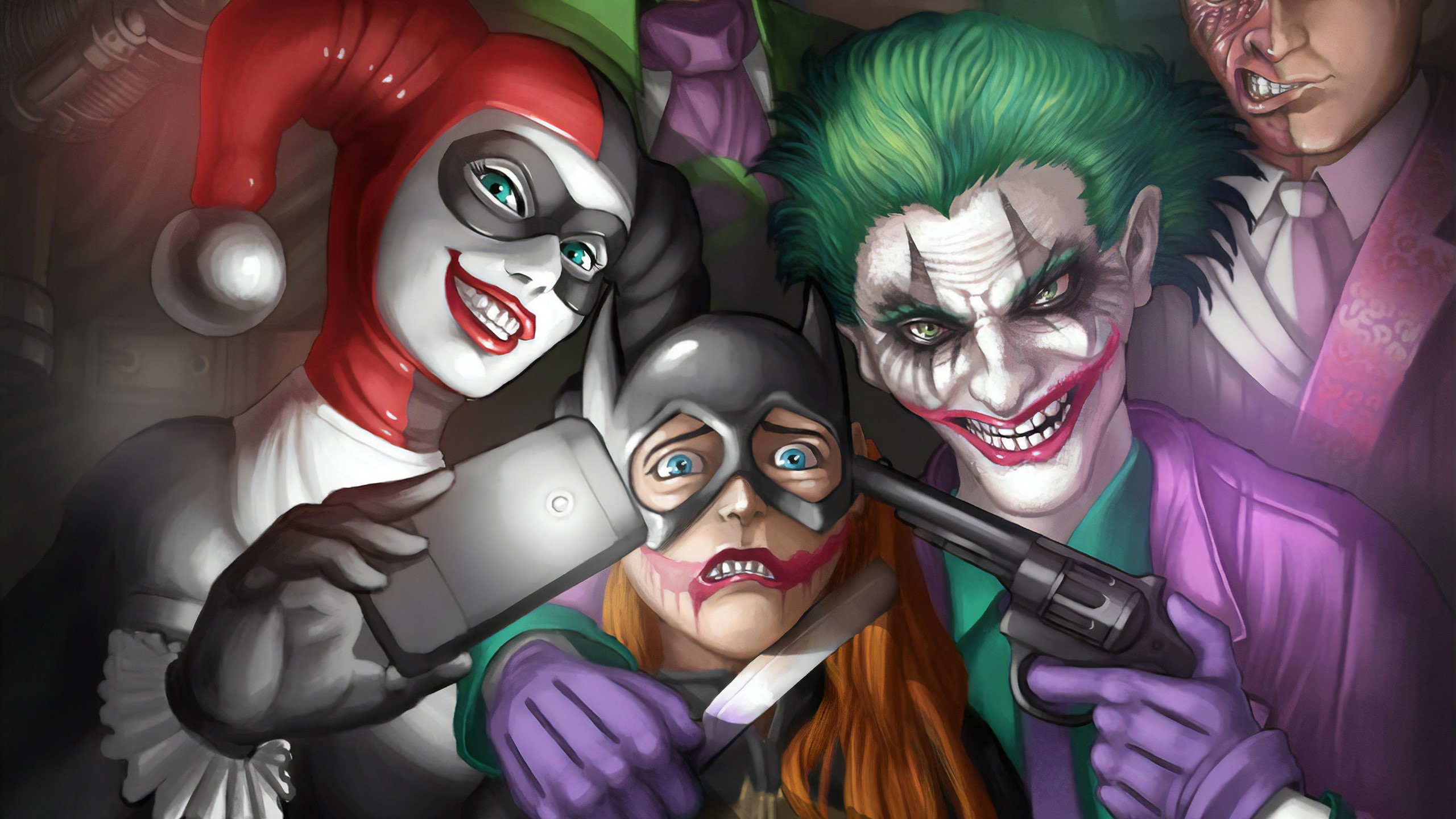 batwoman, hd, superheroes, artwork, artist, digital art, deviantart, joker, HD Wallpaper