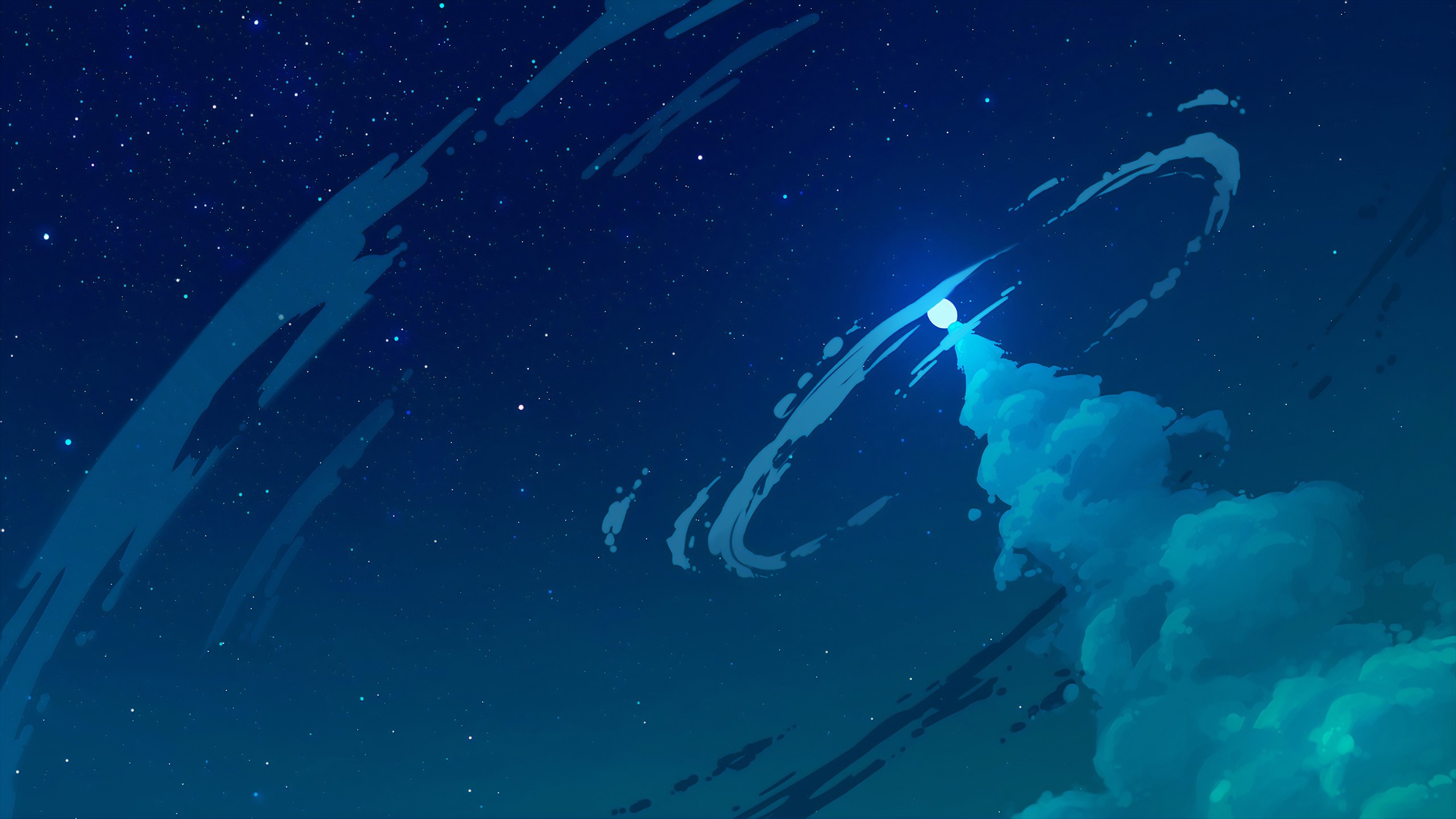 sky, clouds, digital art, artist, artwork, hd, HD Wallpaper