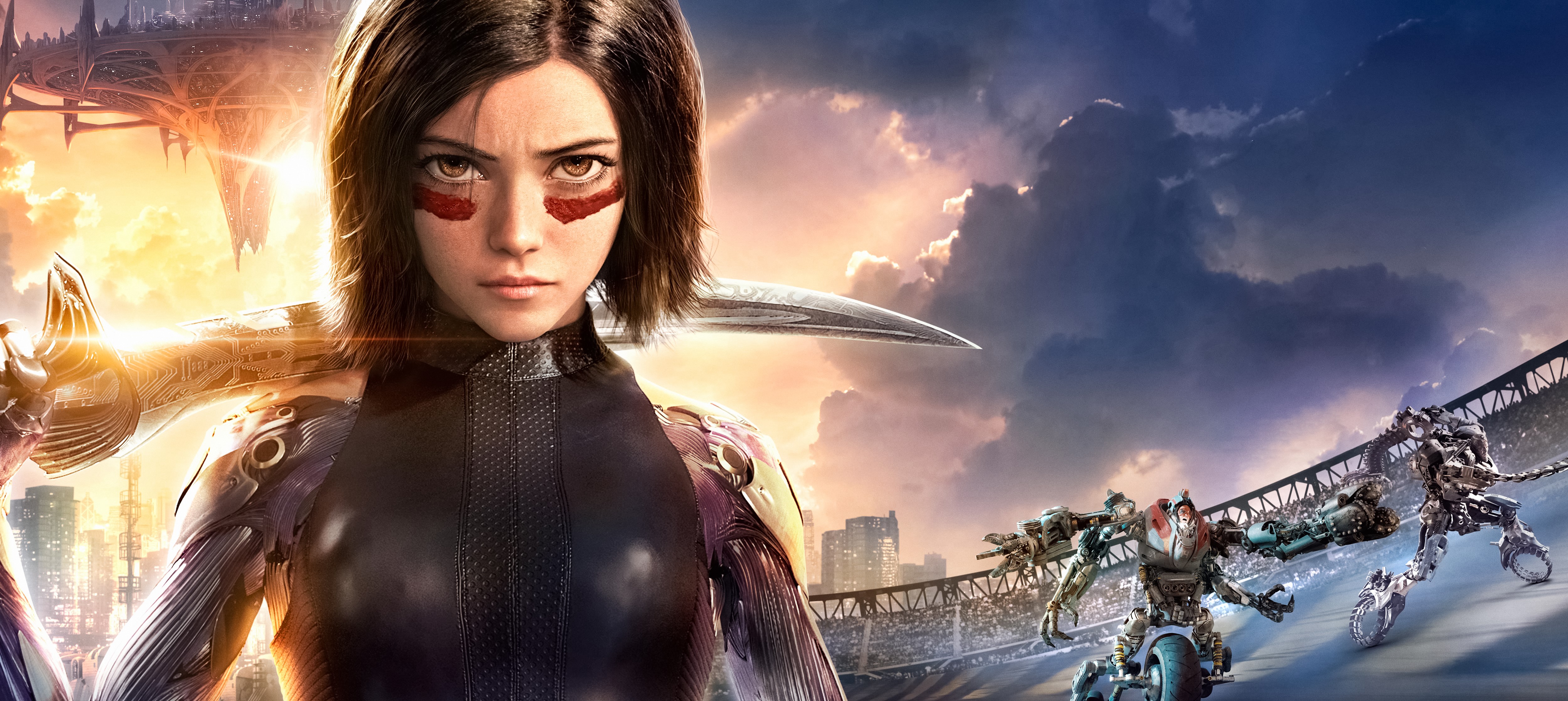 alita battle angel, 4k, 2019 movies, movies, hd, 5k, HD Wallpaper