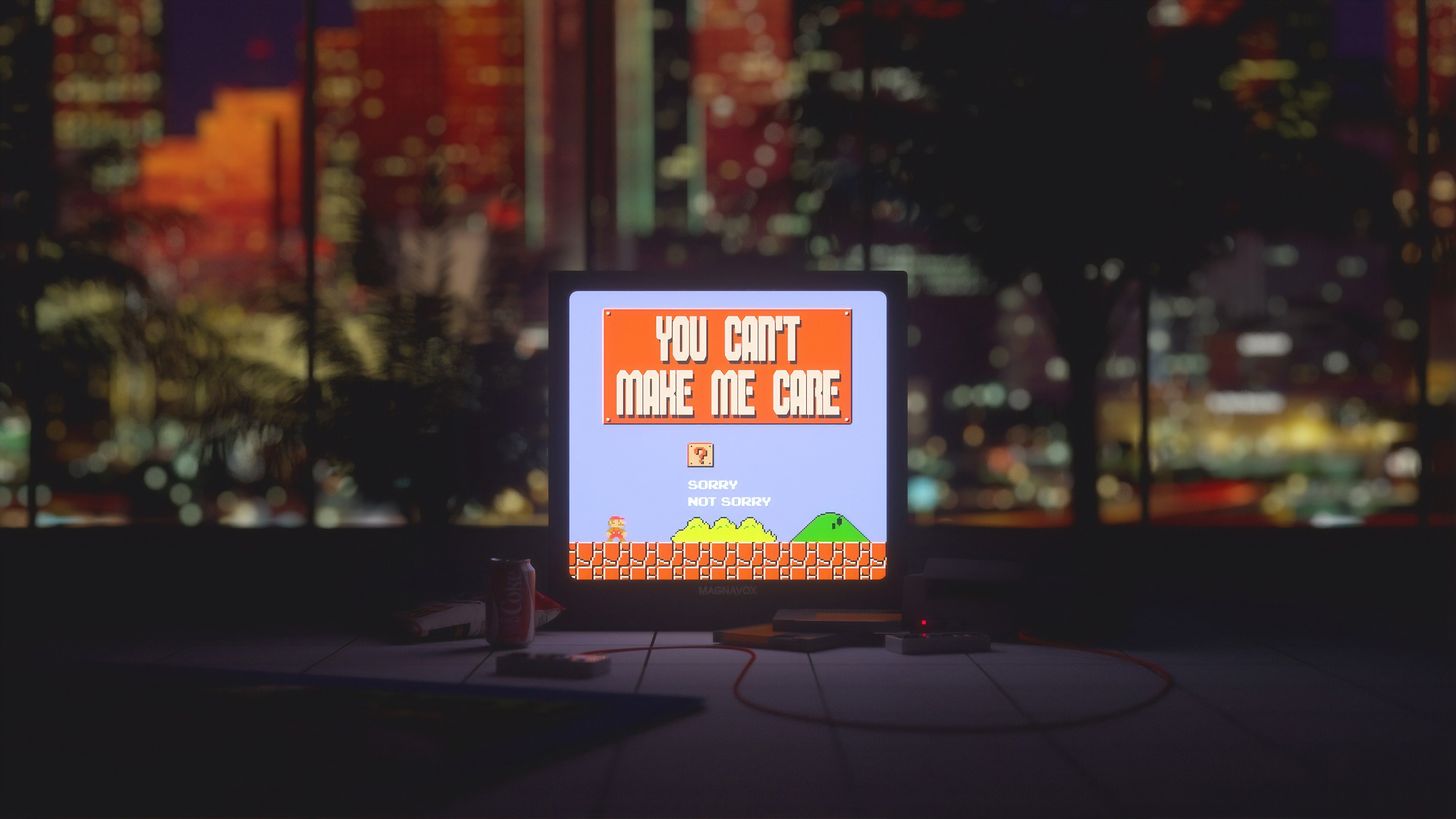 mario, games, hd, tv, 4k, behance, HD Wallpaper