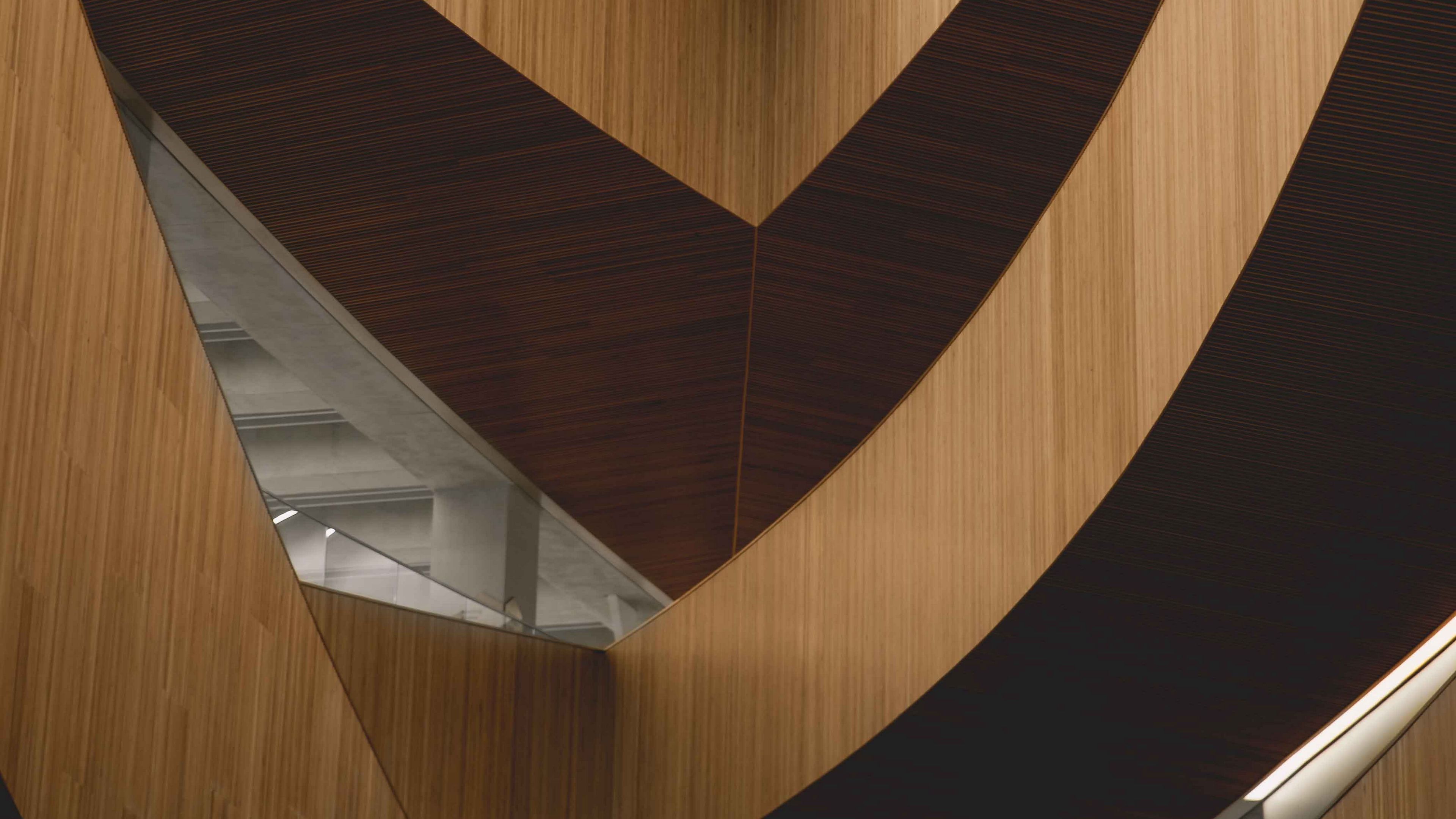 architecture, building, minimalism, wooden, brown, 4k, HD Wallpaper