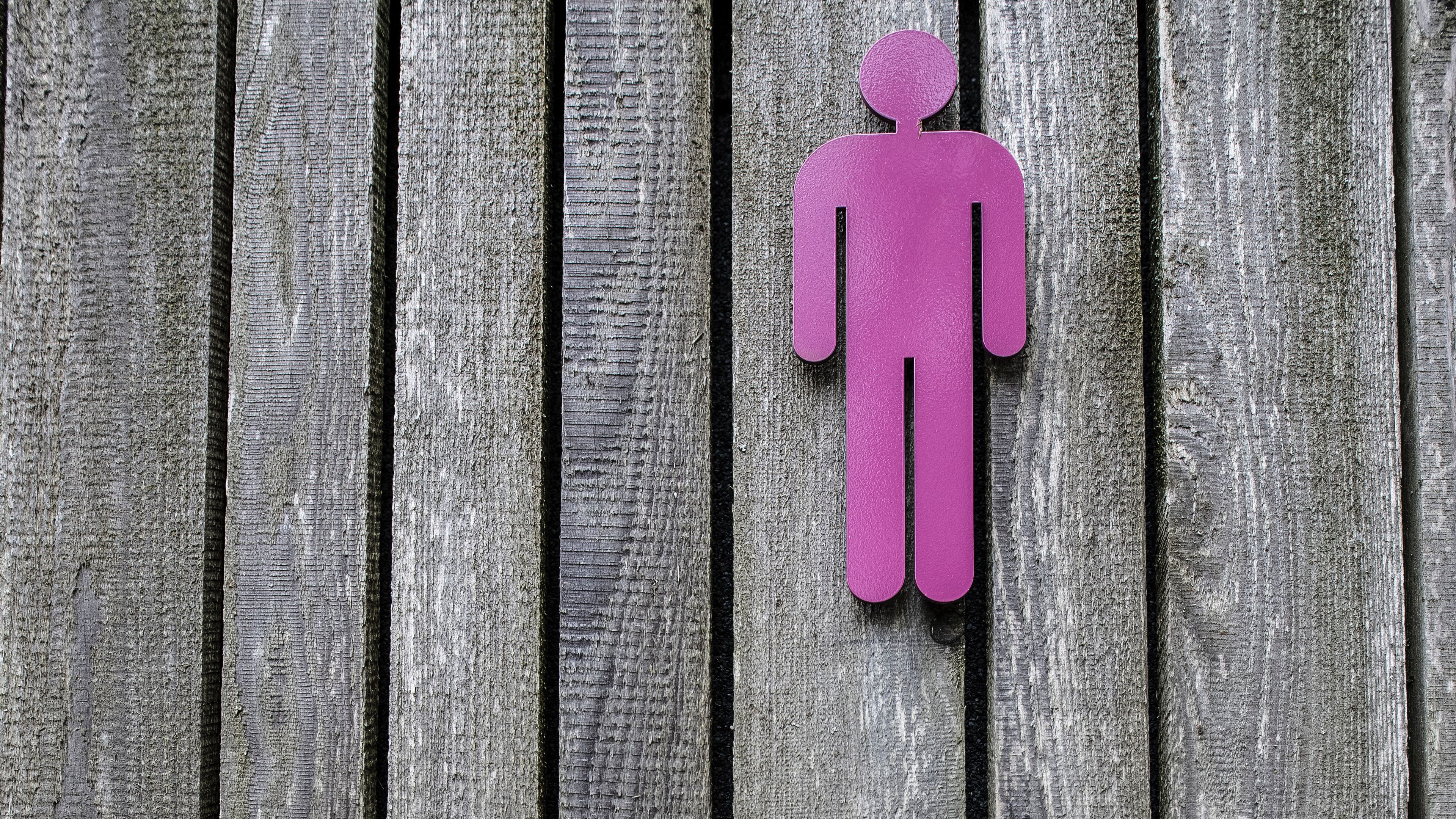 figurine, wall, wooden, boards, 4k, HD Wallpaper