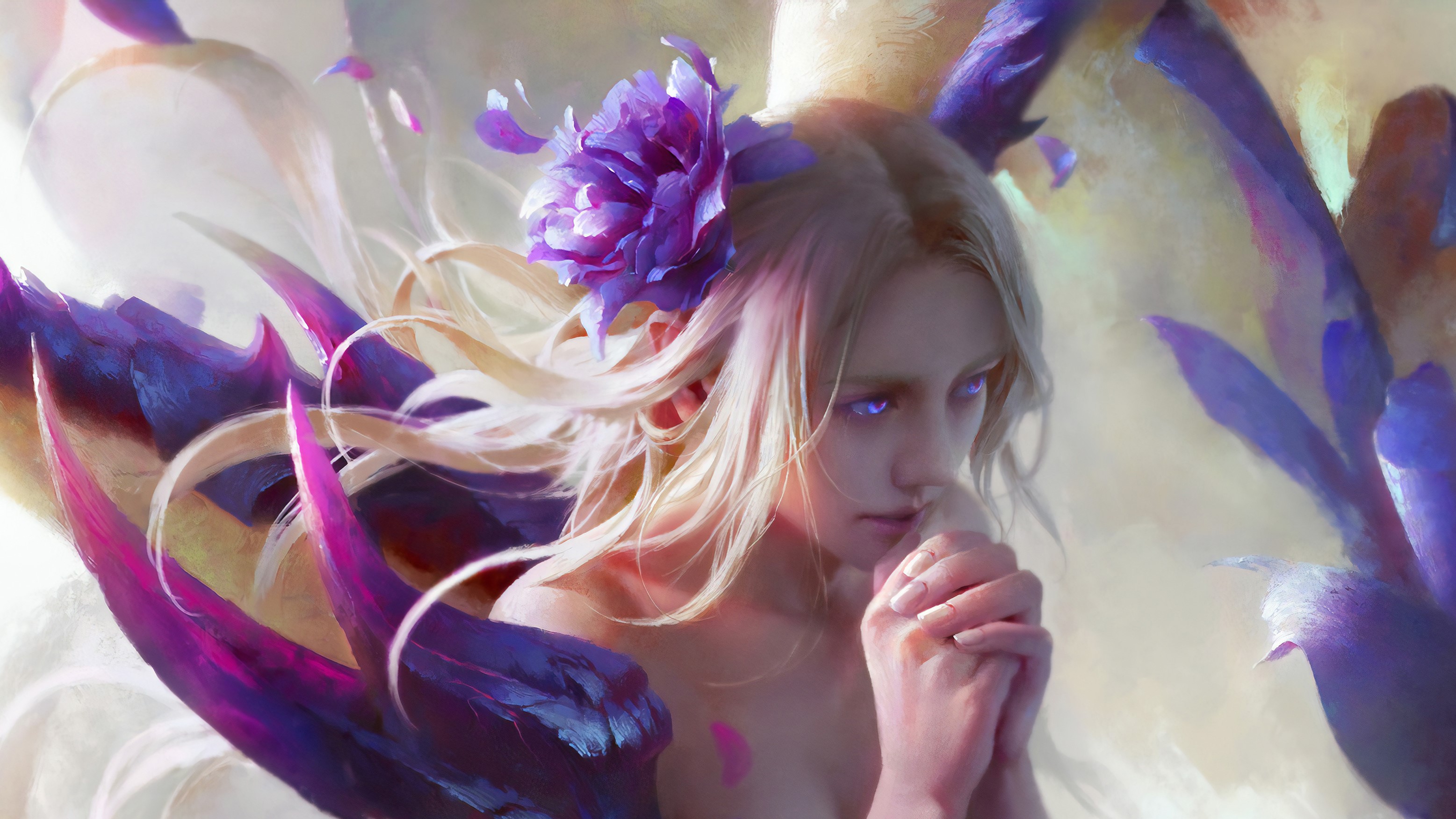 fantasy girls, fantasy, artist, artwork, digital art, hd, artstation, HD Wallpaper