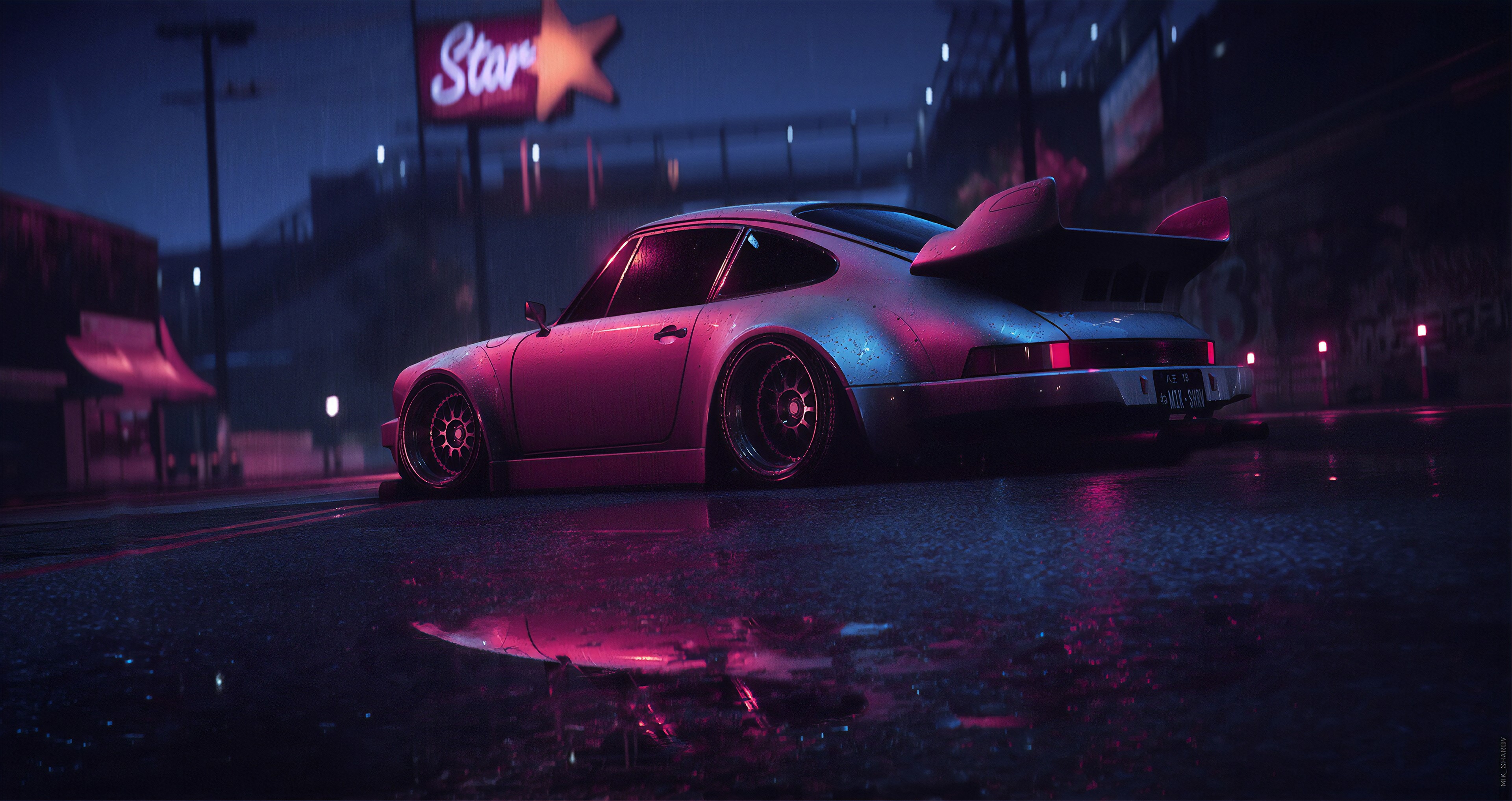 porsche 911, porsche, 2019 cars, cars, hd, 4k, artstation, artist, artwork, digital art, HD Wallpaper