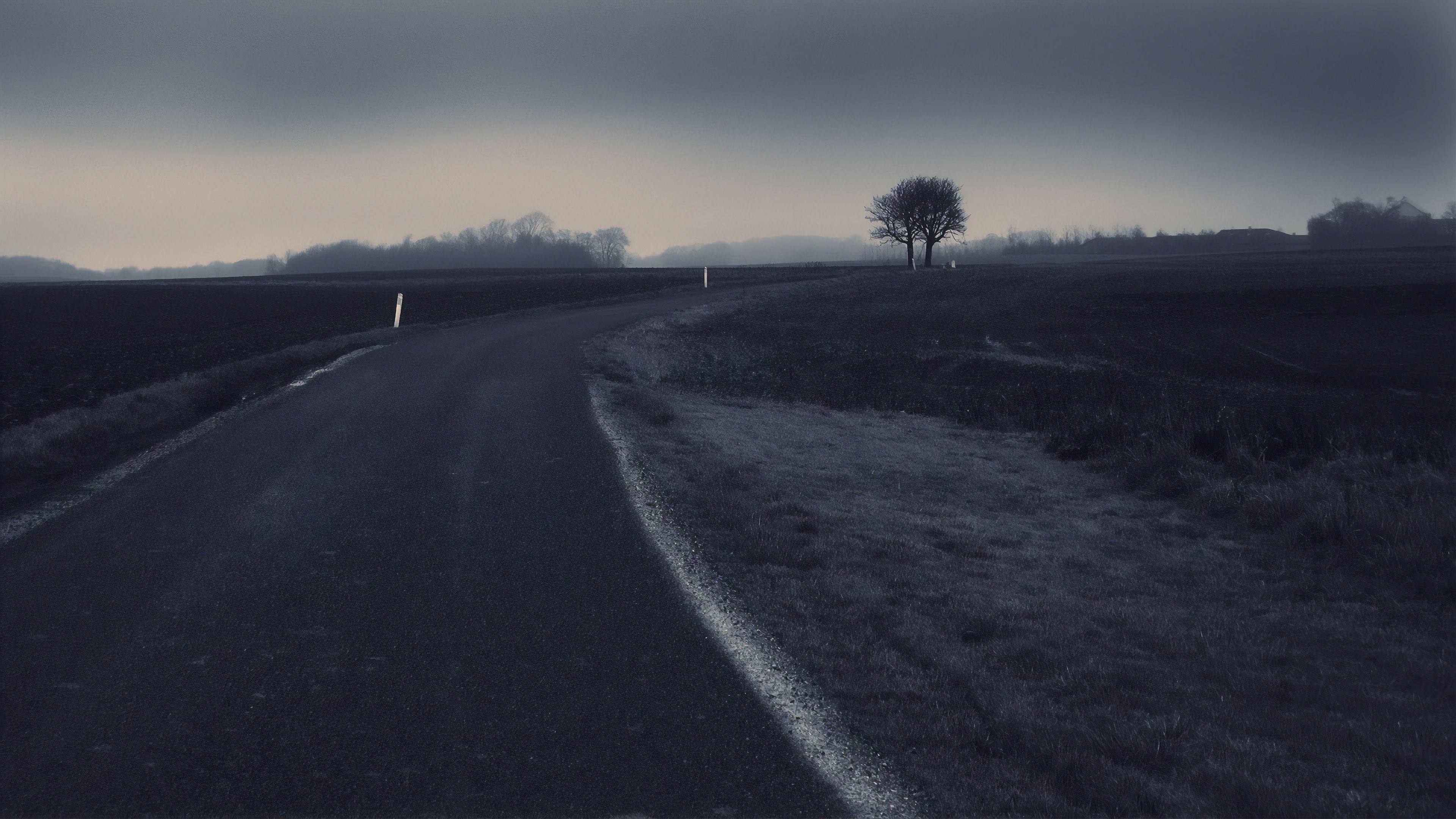 road, dark, photography, hd, 4k, HD Wallpaper