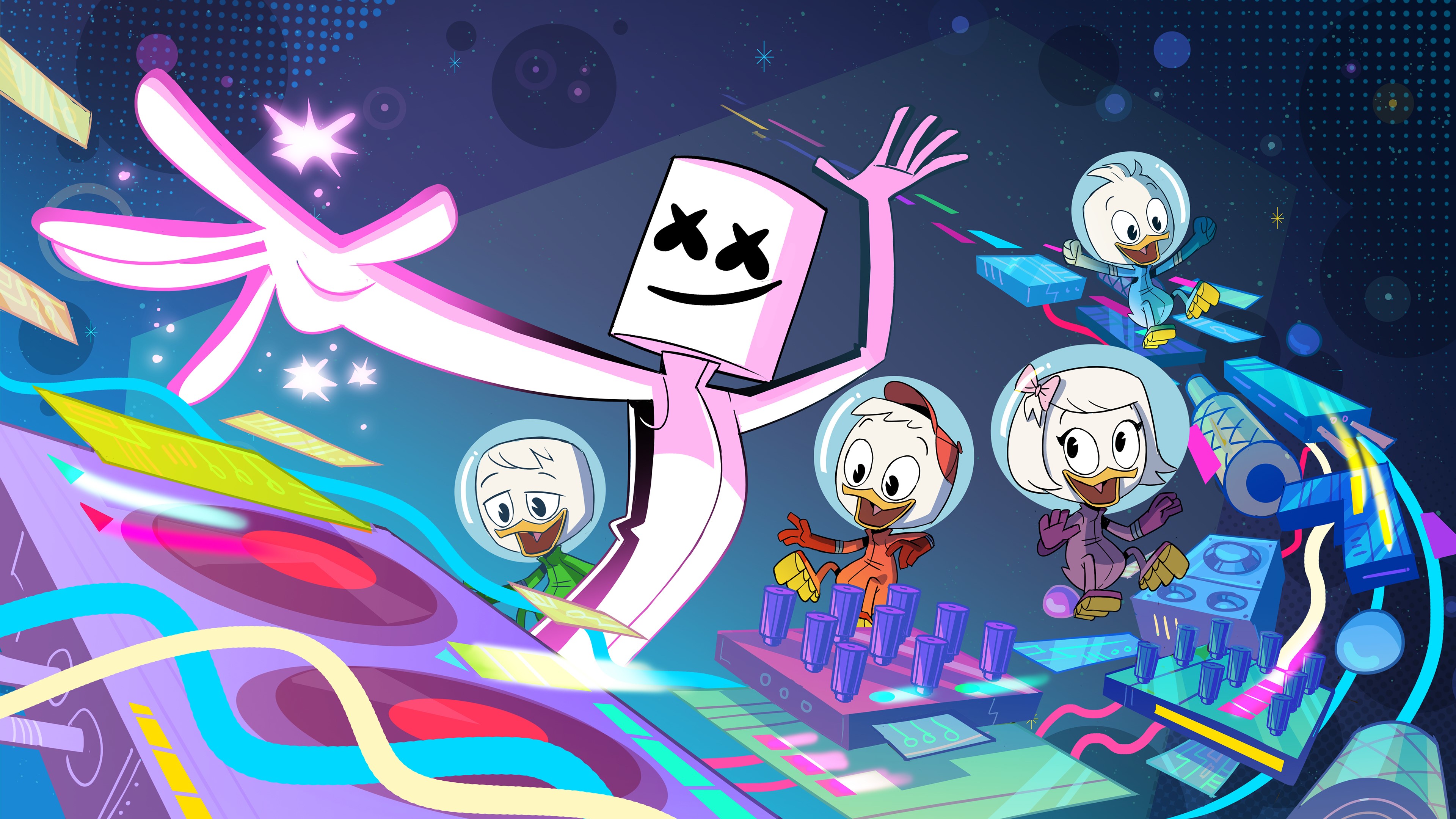 marshmello, music, hd, 4k, dj, behance, artwork, artist, HD Wallpaper