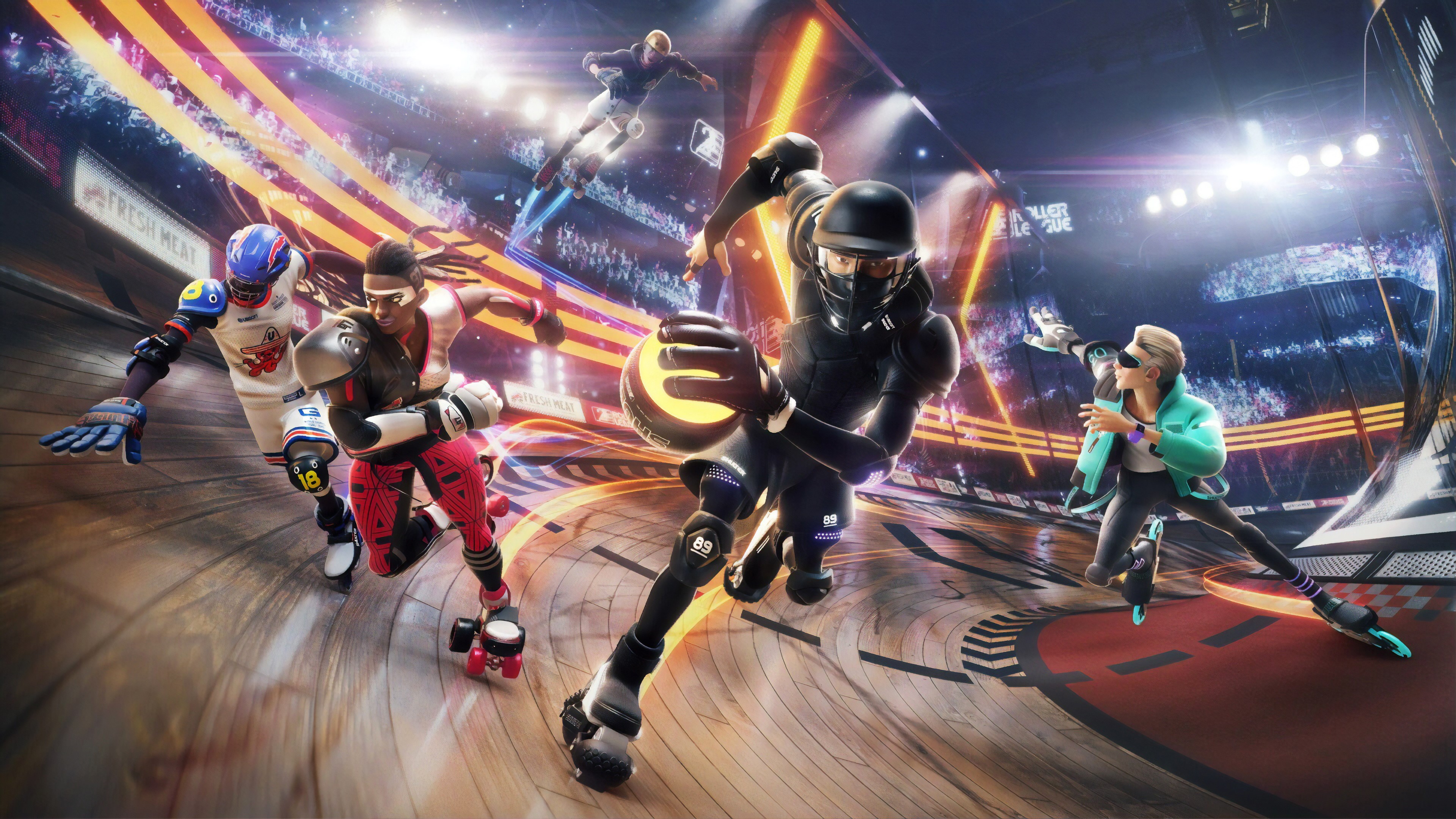 roller champions, 2019 games, games, hd, 4k, HD Wallpaper