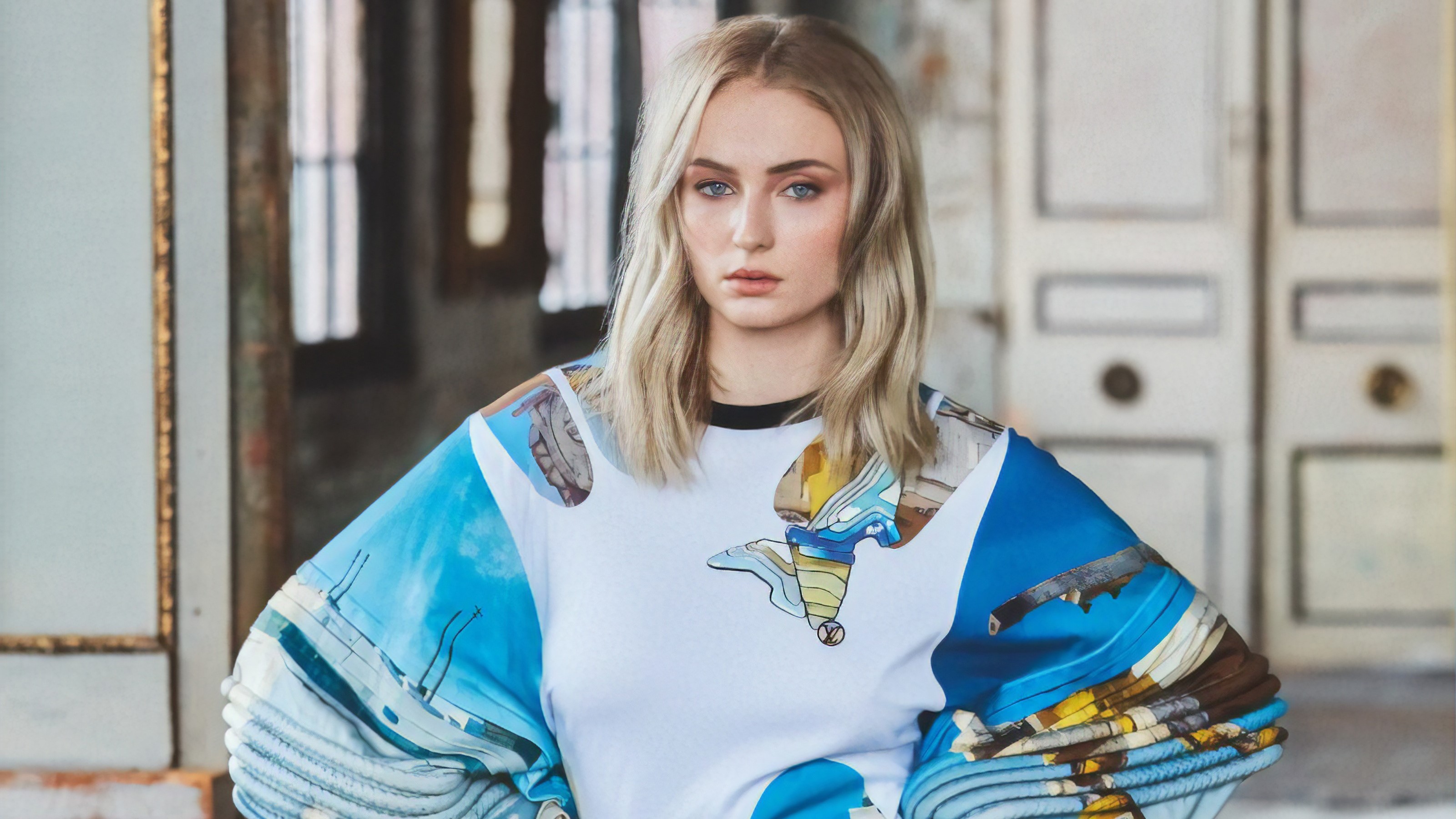 sophie turner, celebrities, girls, hd, photoshoot, 4k, HD Wallpaper