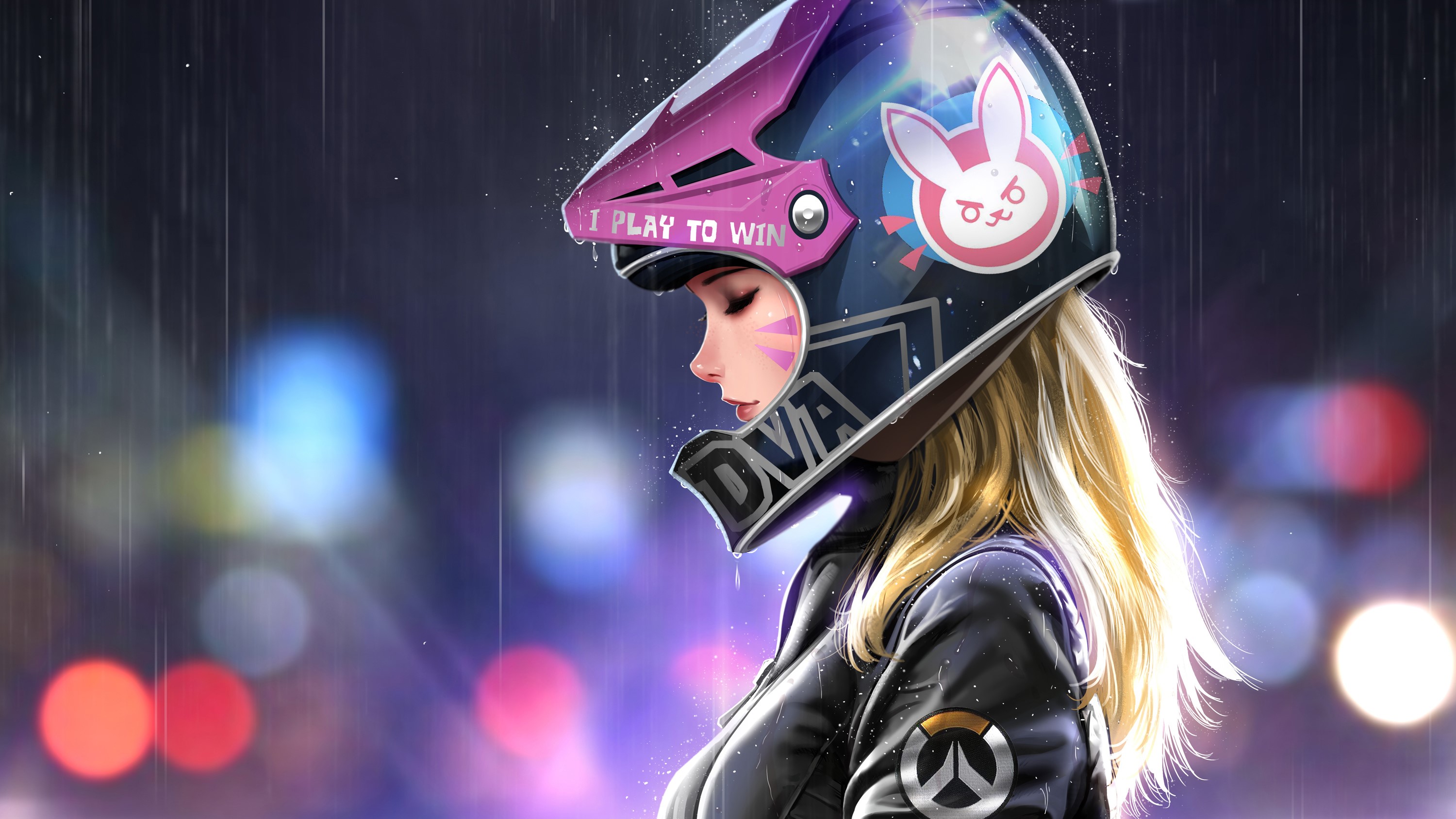 dva overwatch, overwatch, games, artist, artwork, digital art, hd, deviantart, HD Wallpaper
