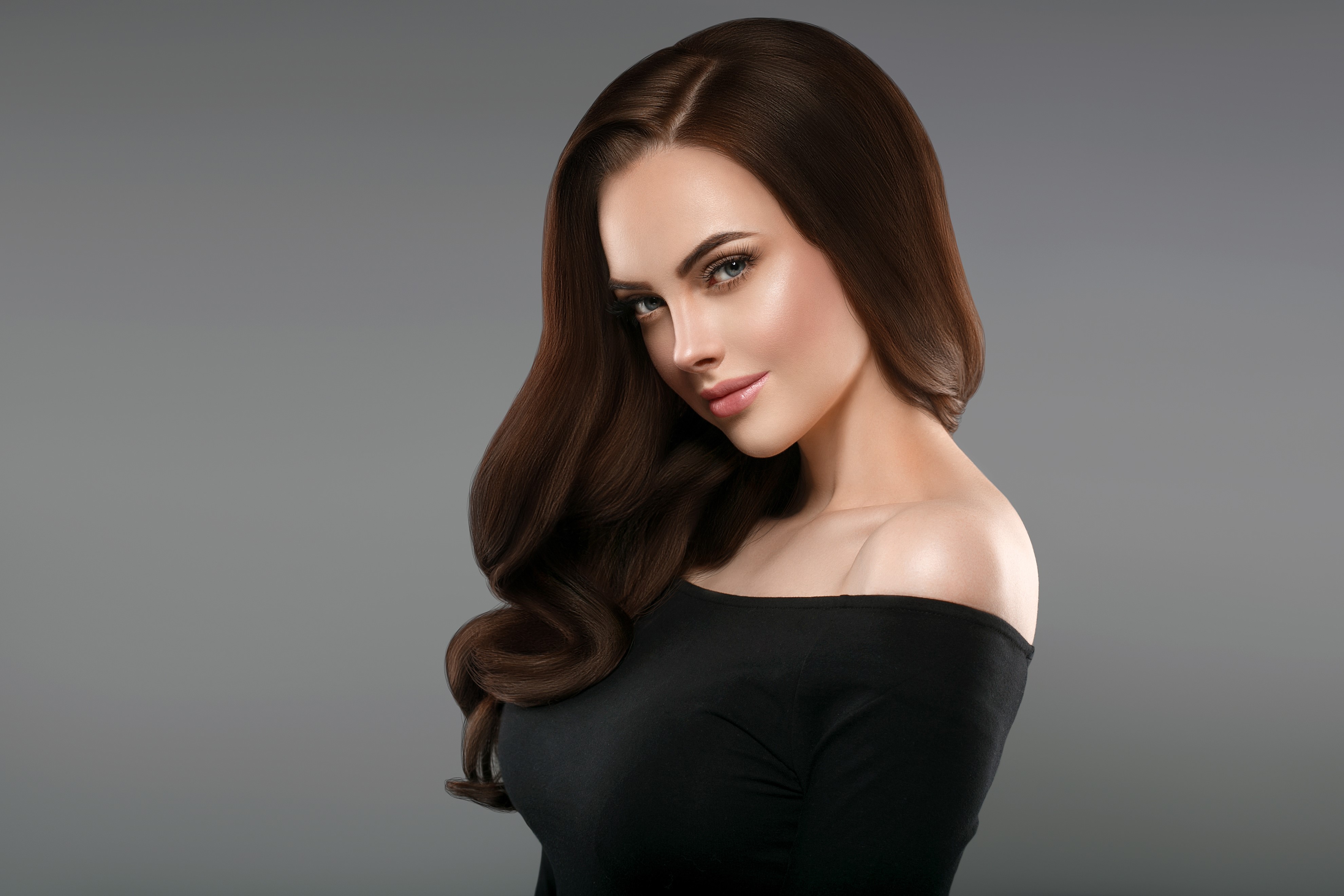 girls, hd, 4k, black dress, HD Wallpaper