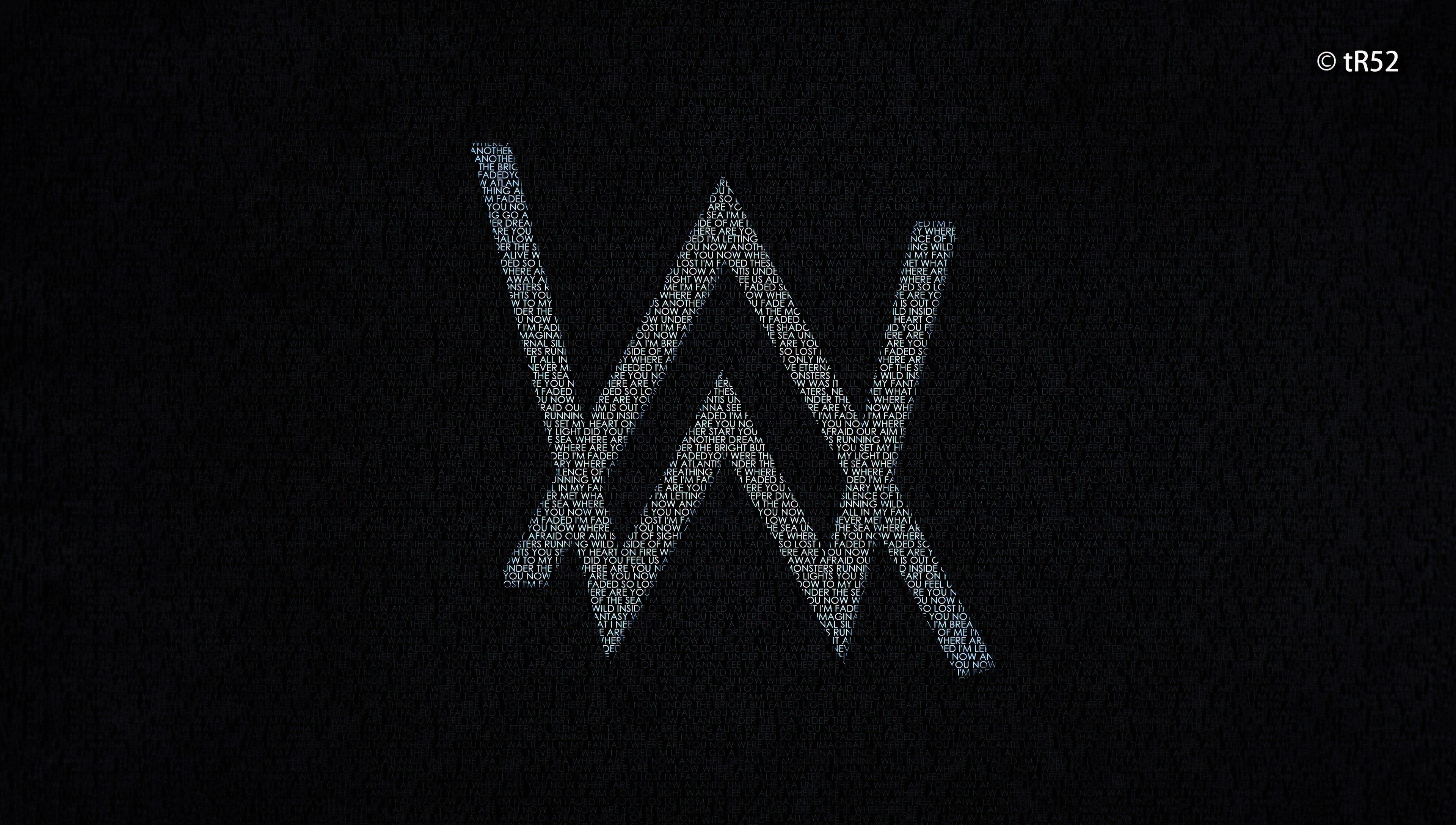 alan walker, music, typography, artstation, hd, 4k, HD Wallpaper