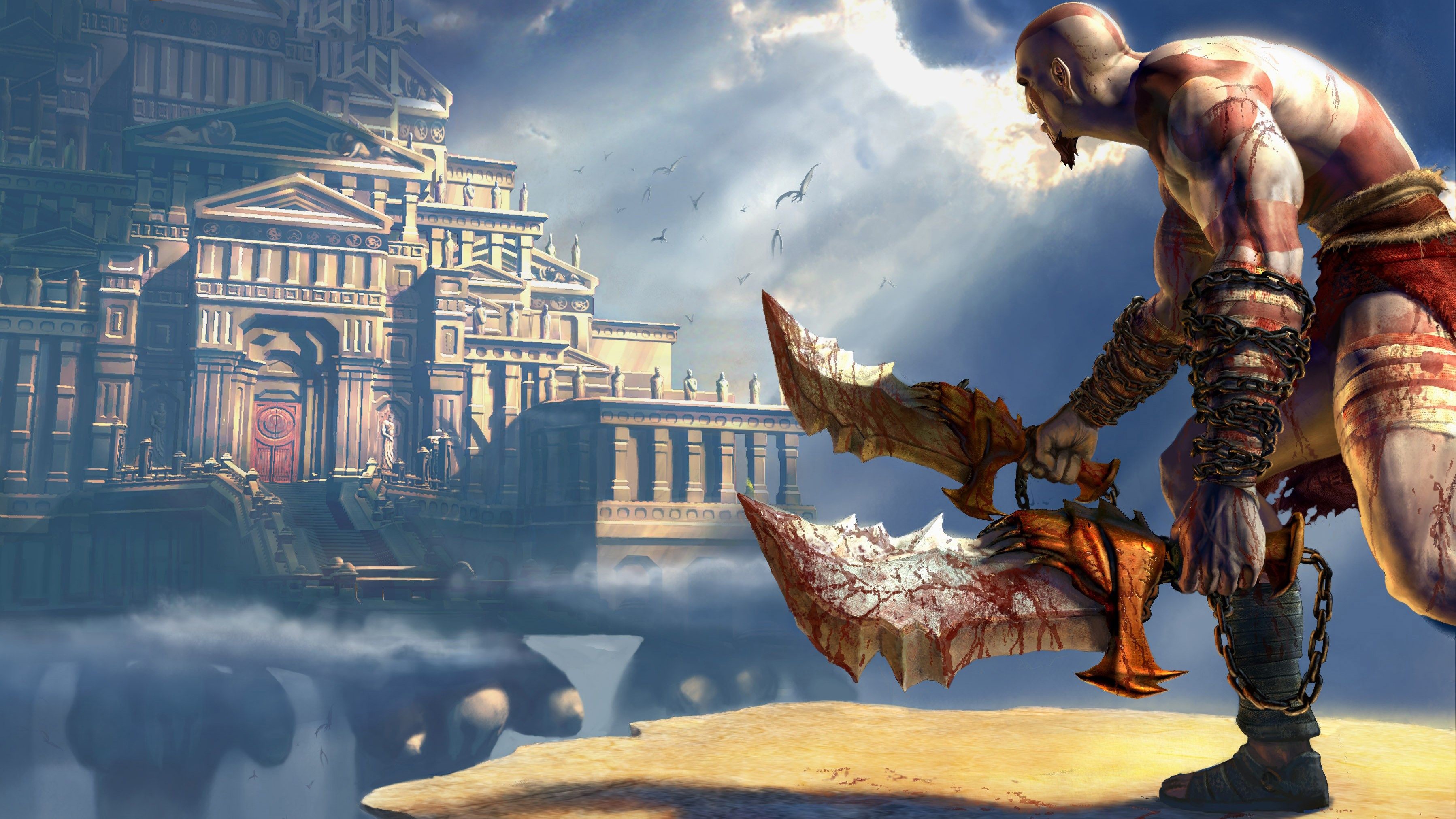 kratos, god of war, games, hd, 4k, HD Wallpaper