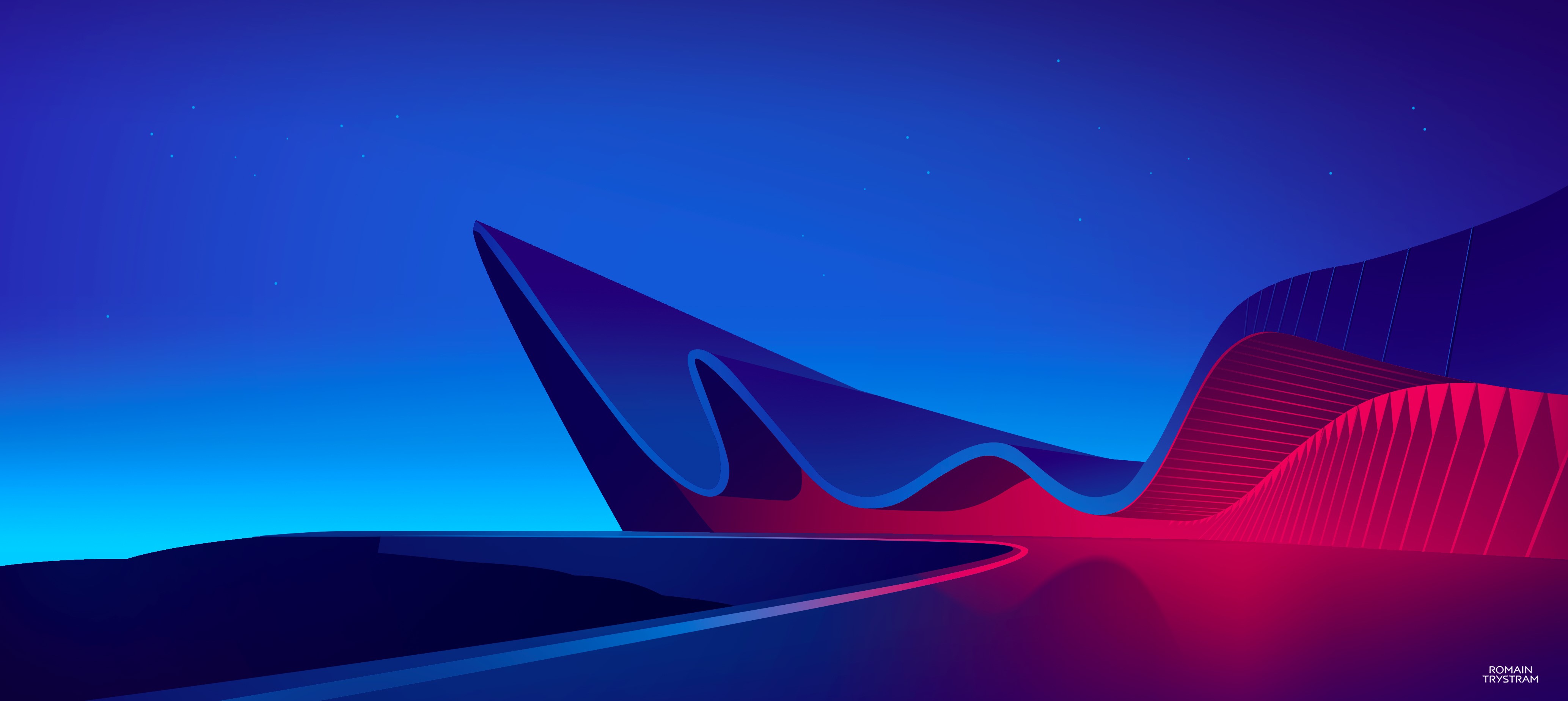 artist, artwork, digital art, hd, 4k, dribbble, HD Wallpaper