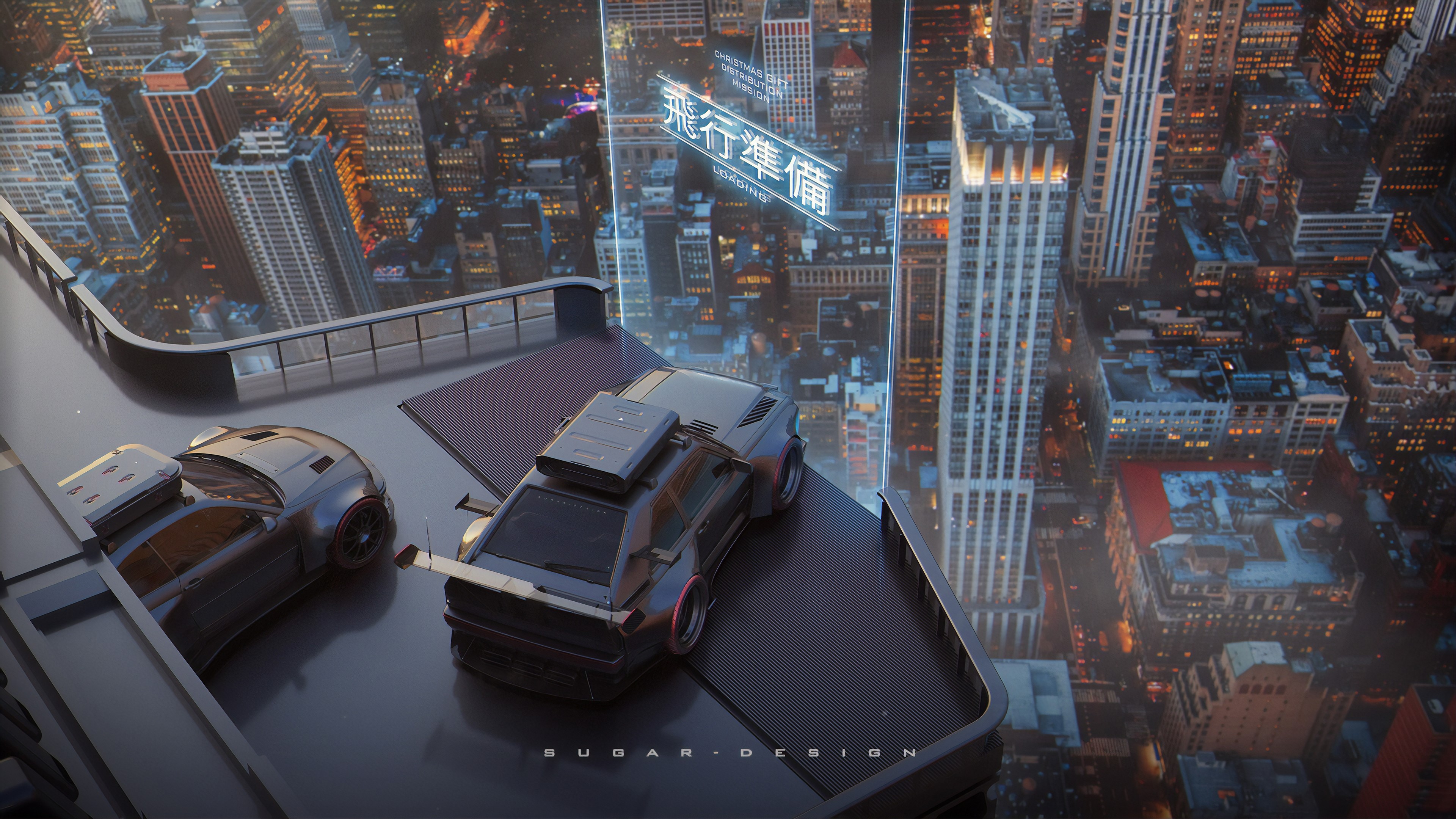 cars, scifi, artist, artwork, digital art, hd, 4k, artstation, HD Wallpaper