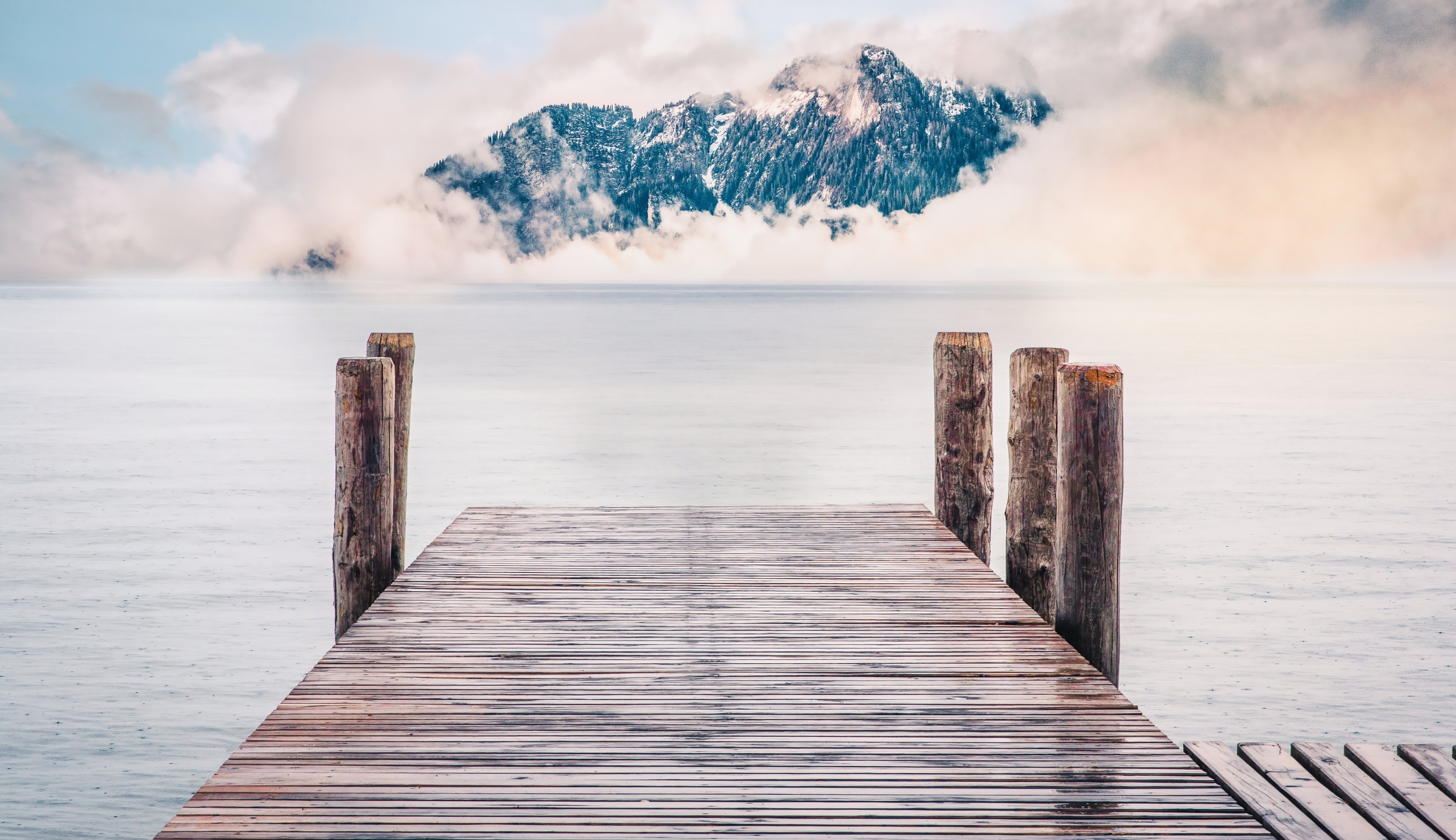 pier, hd, nature, 4k, ocean, HD Wallpaper