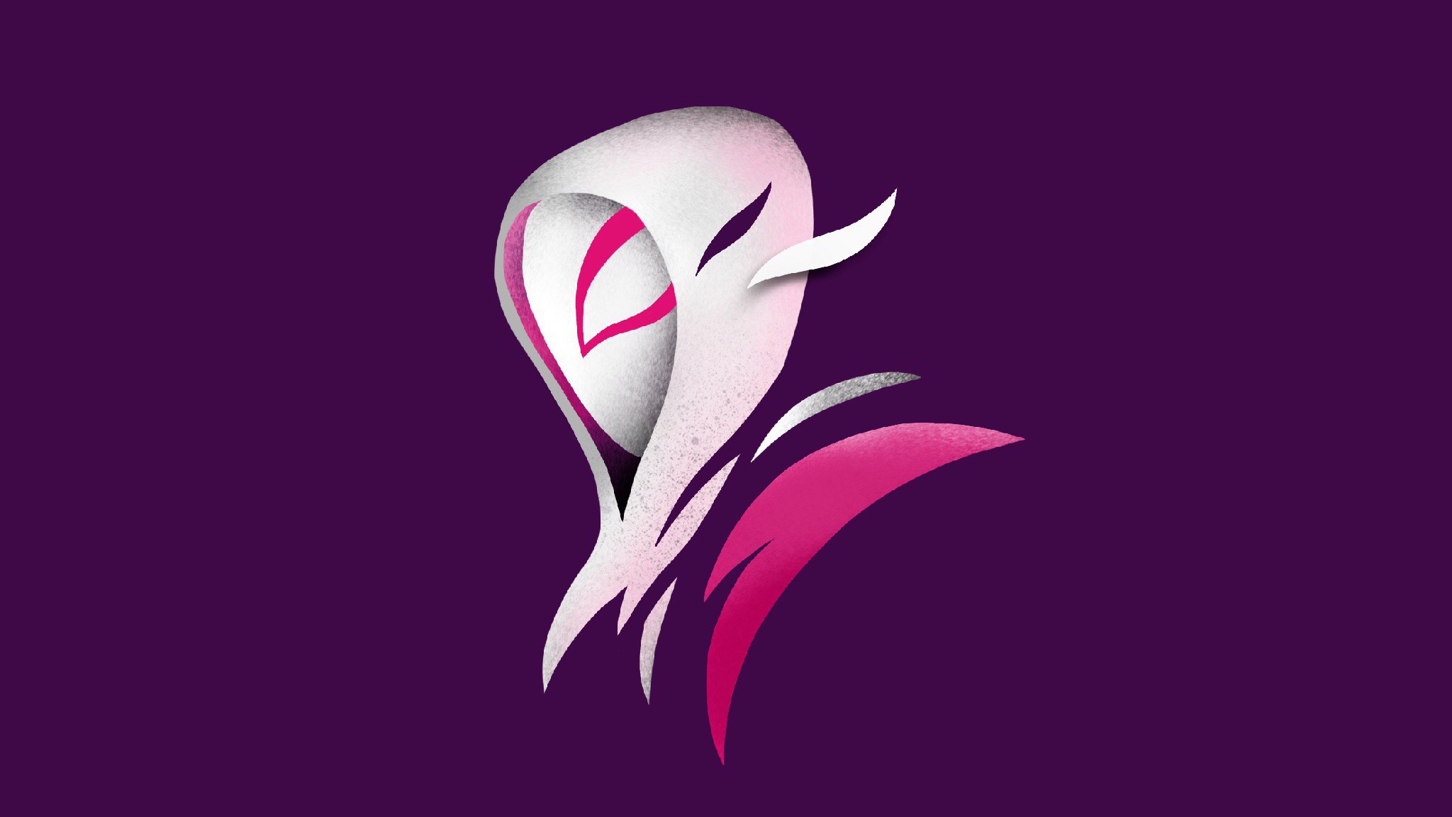 gwen stacy, hd, minimalism, artwork, digital art, superheroes, behance, HD Wallpaper
