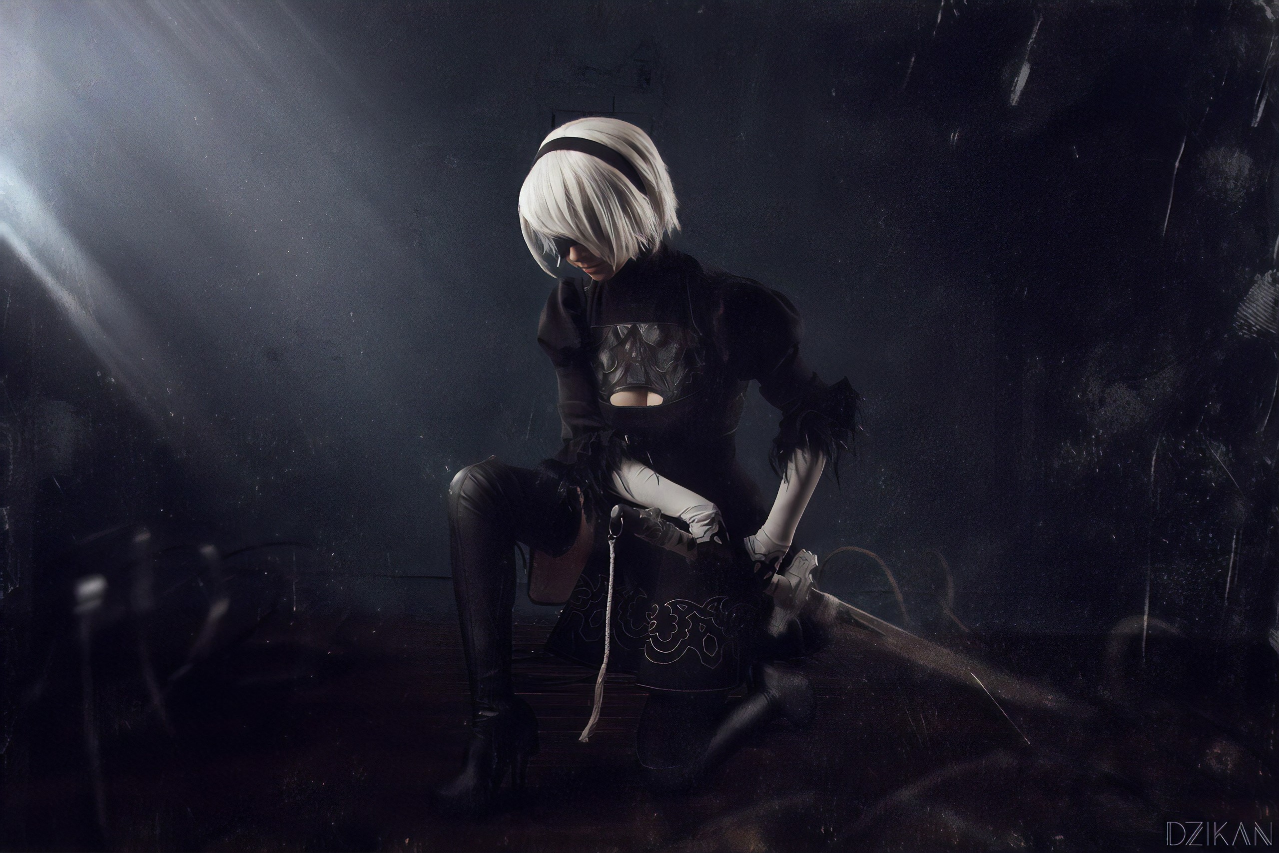 nier automata, games, hd, artist, artwork, digital art, deviantart, HD Wallpaper