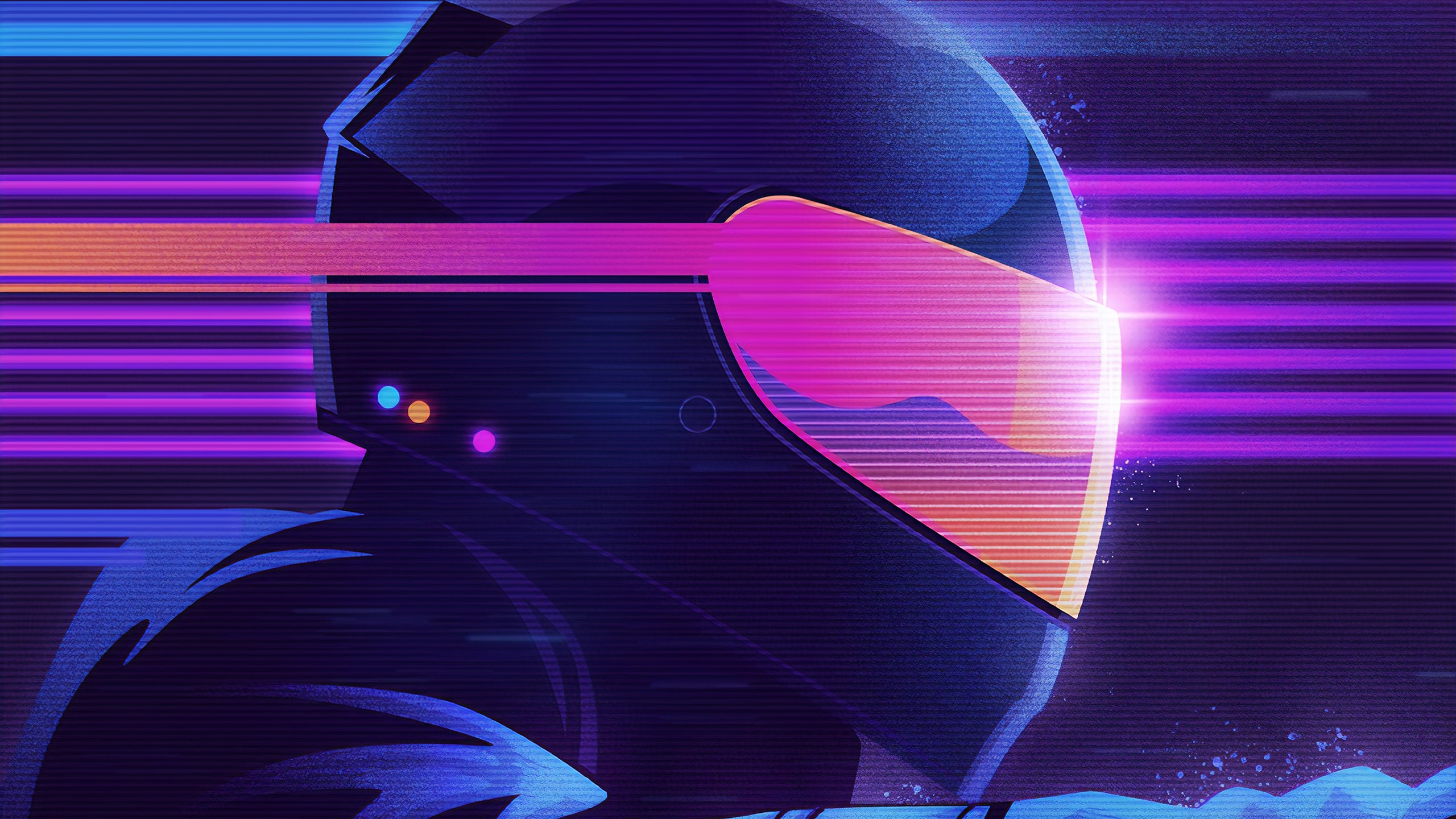 retrowave, artist, artwork, digital art, hd, HD Wallpaper