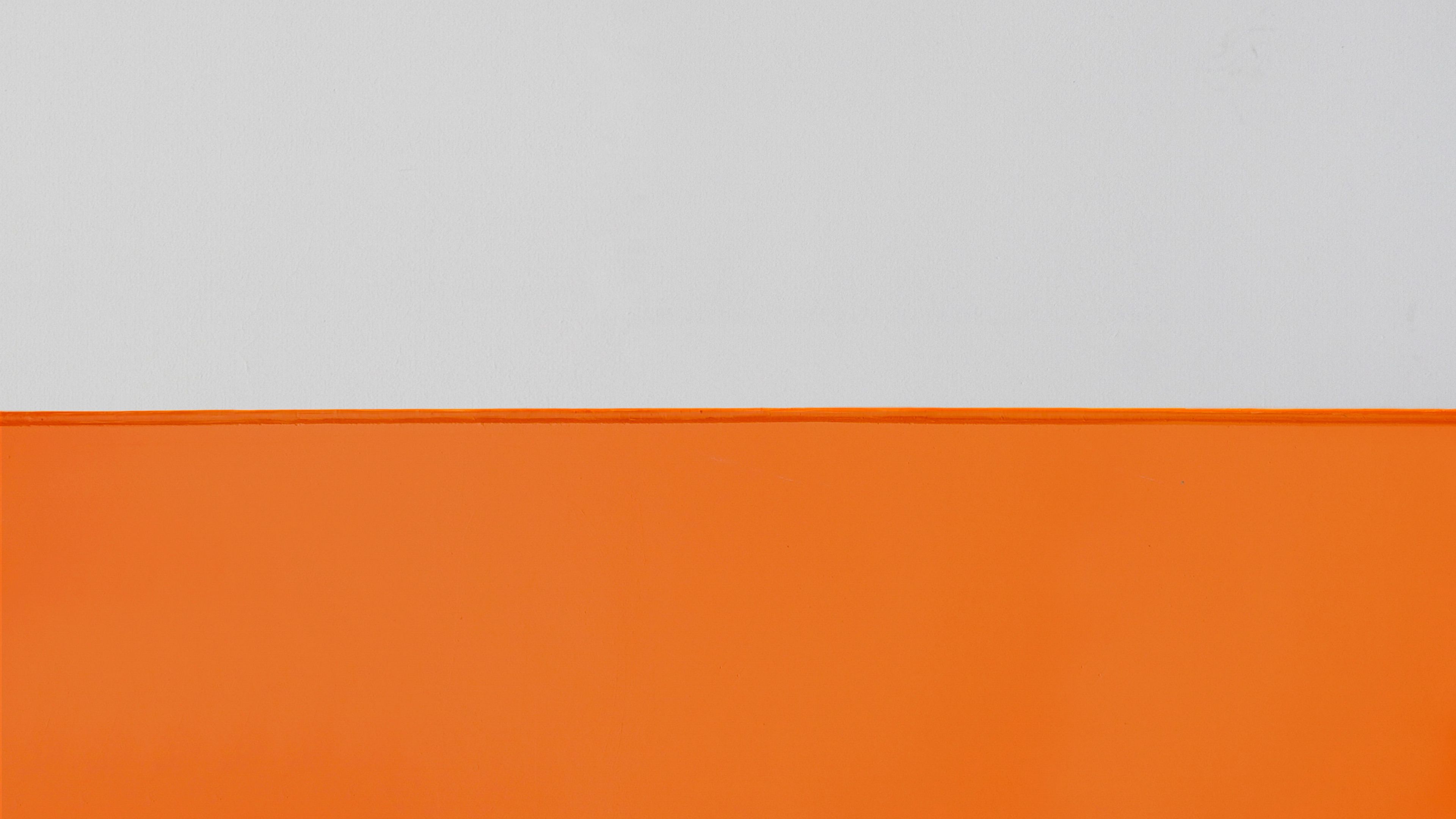 orange, white, lines, wall, 4k, HD Wallpaper