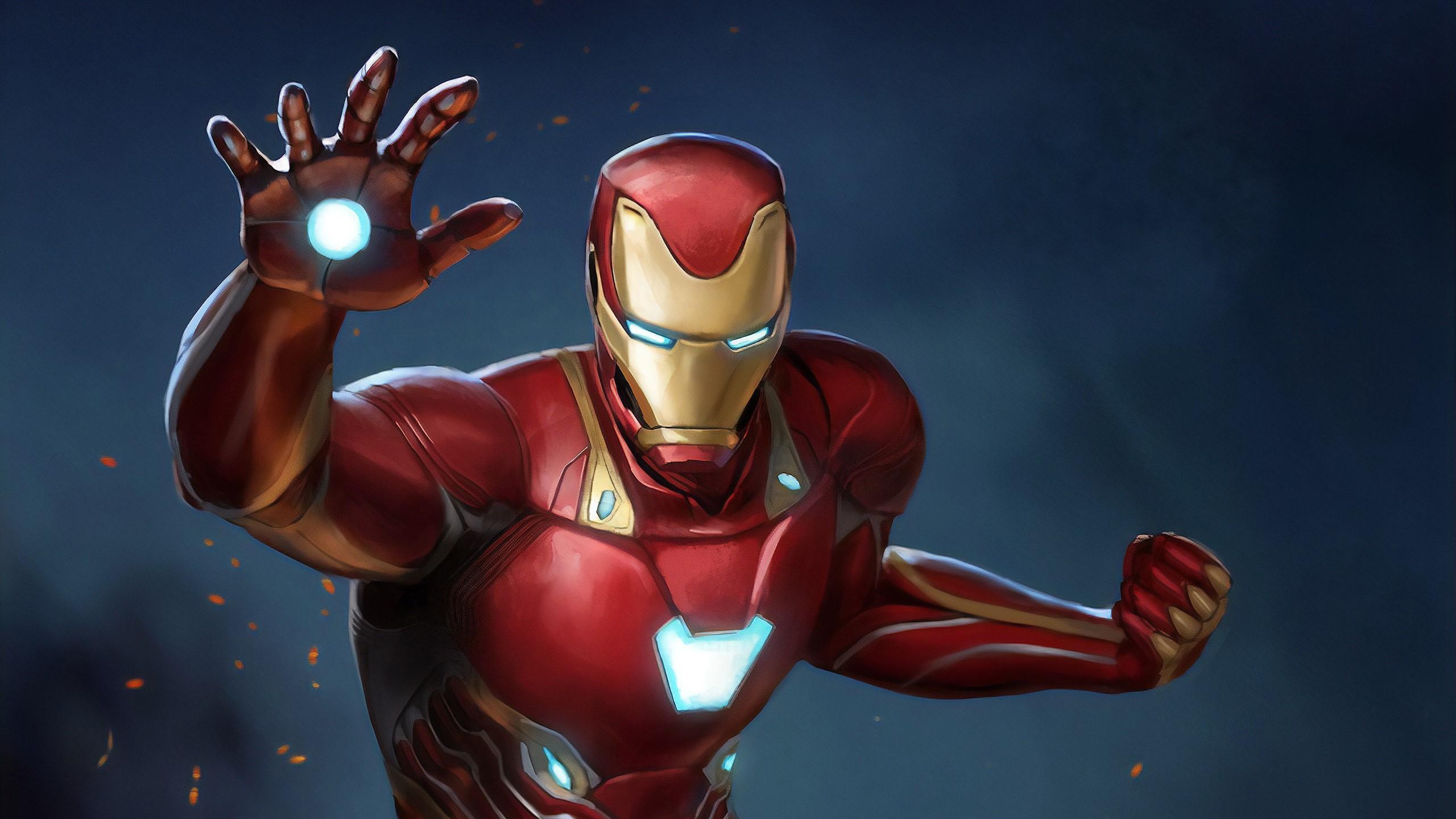 iron man, hd, superheroes, artwork, digital art, HD Wallpaper
