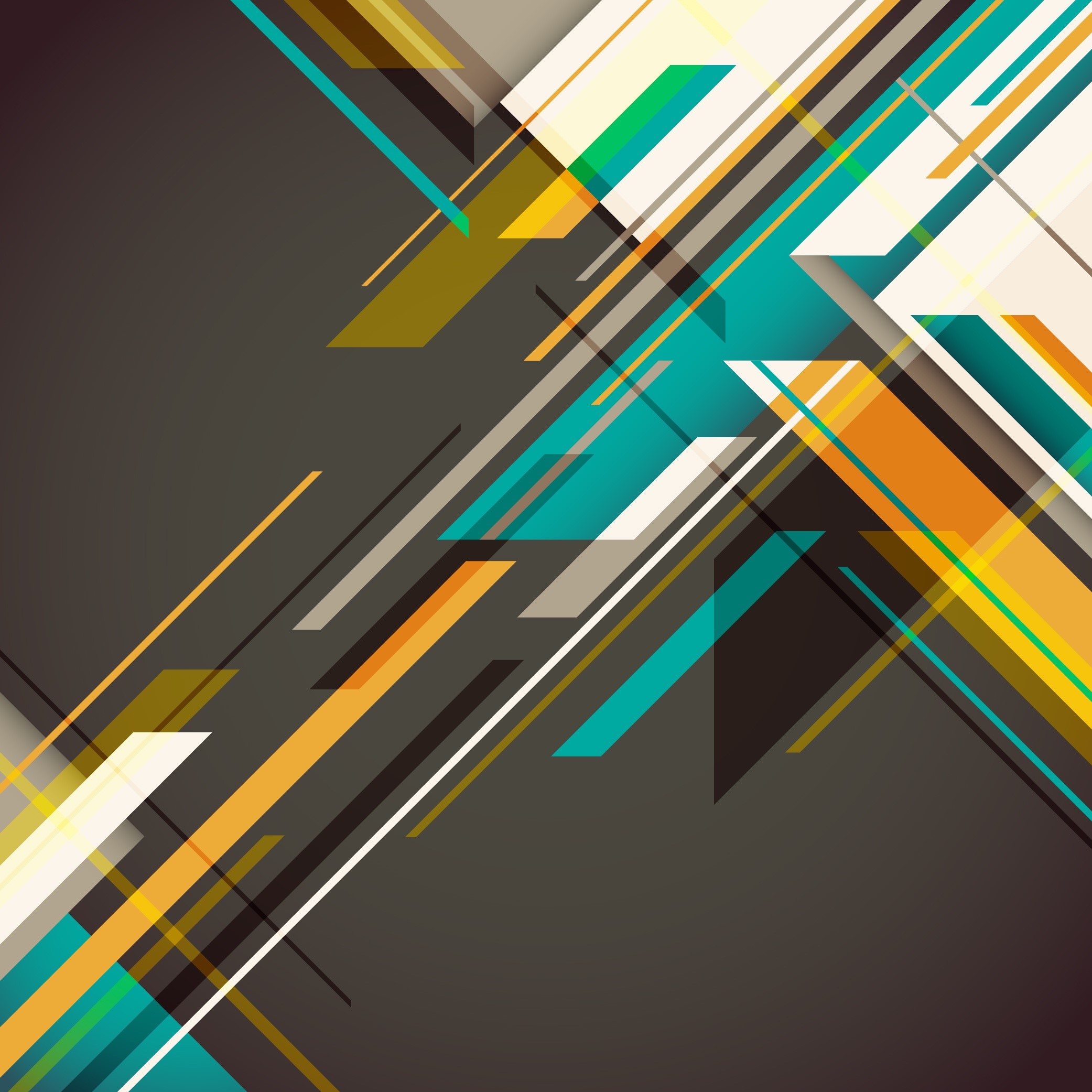 abstract, geometry, digital art, artist, artwork, hd, HD Wallpaper