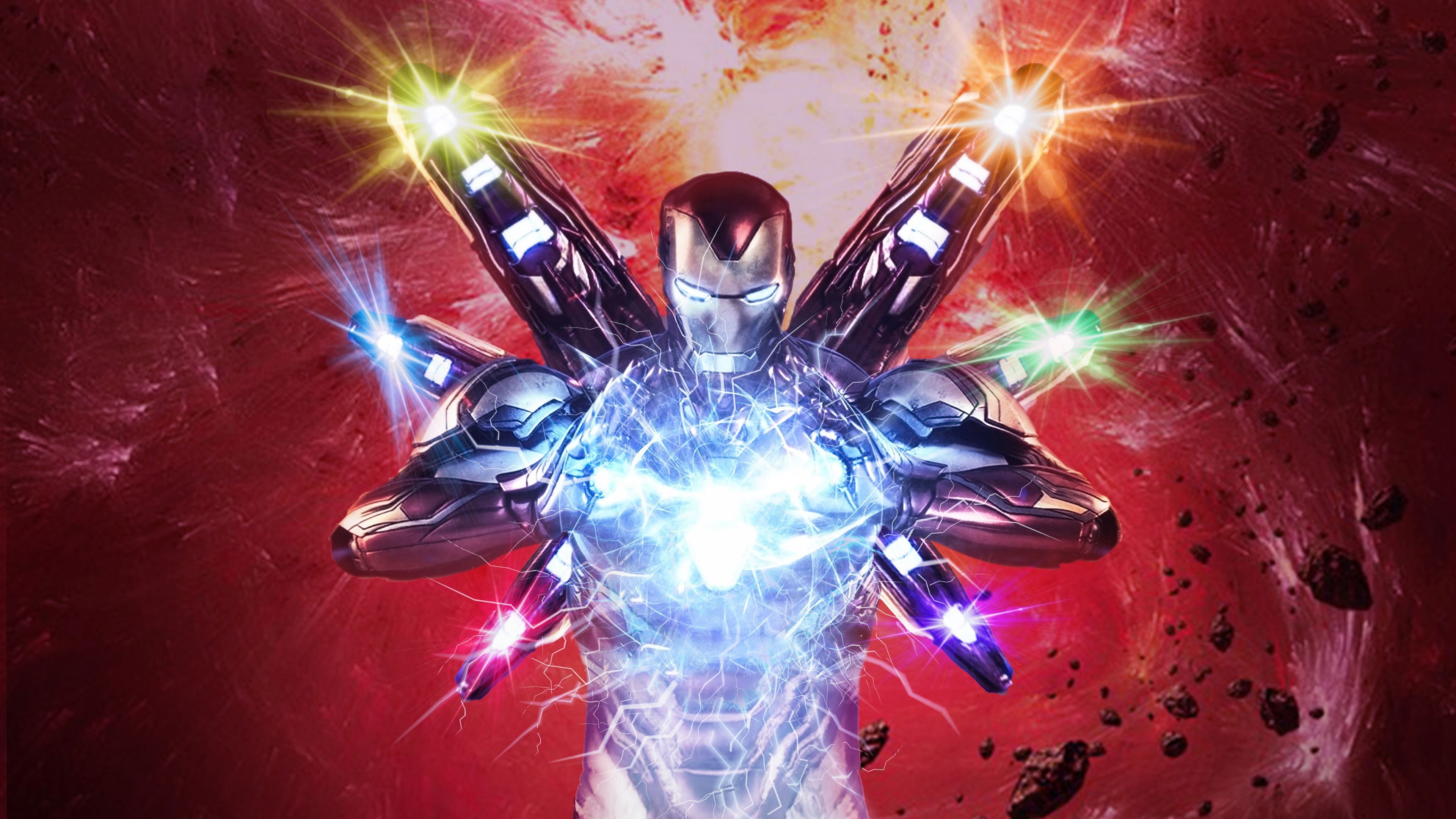 avengers endgame, iron man, superheroes, 2019 movies, movies, hd, 4k, behance, HD Wallpaper