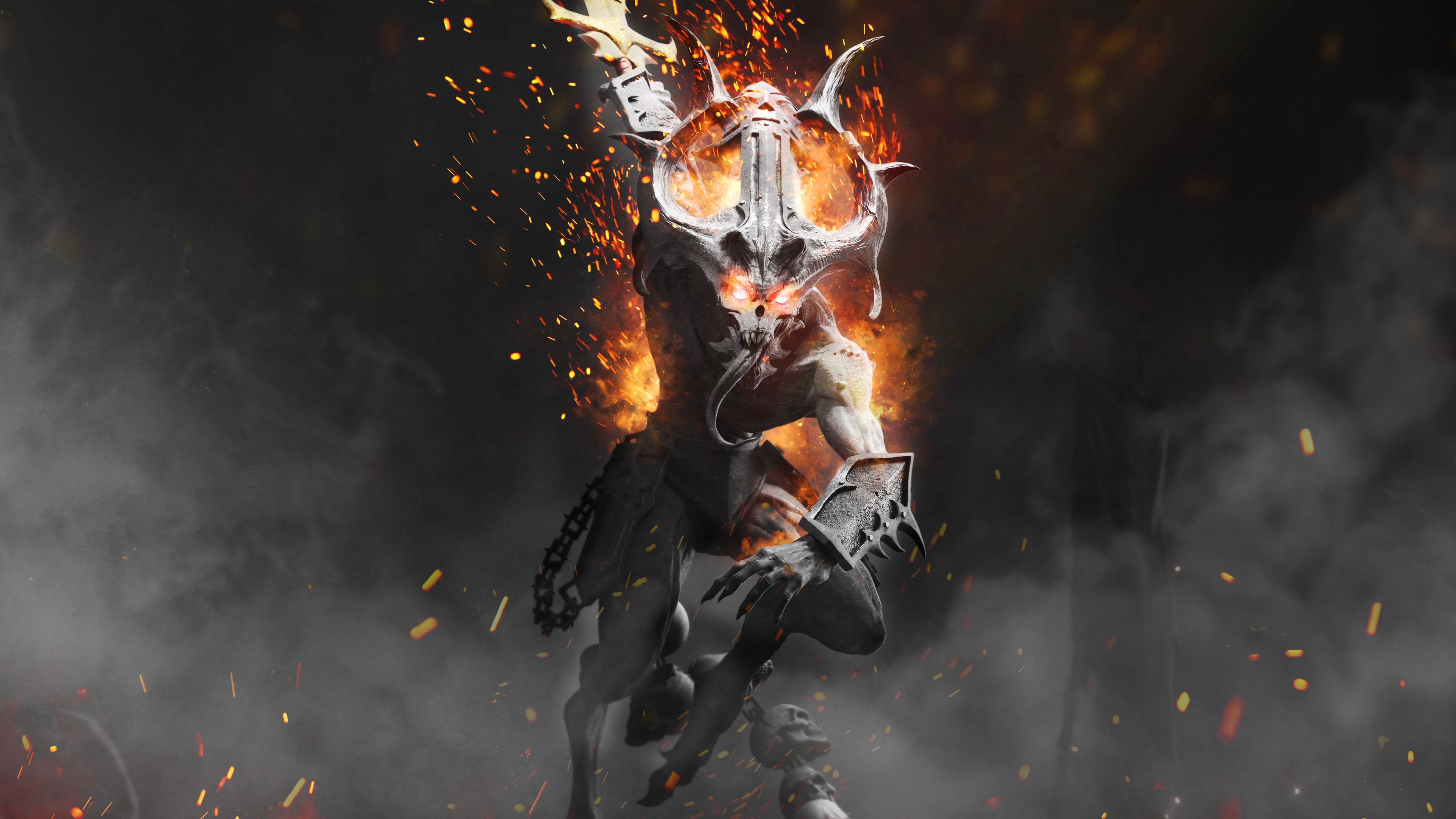 warhammer chaosbane, 2019 games, games, hd, ps games, xbox games, 4k, HD Wallpaper