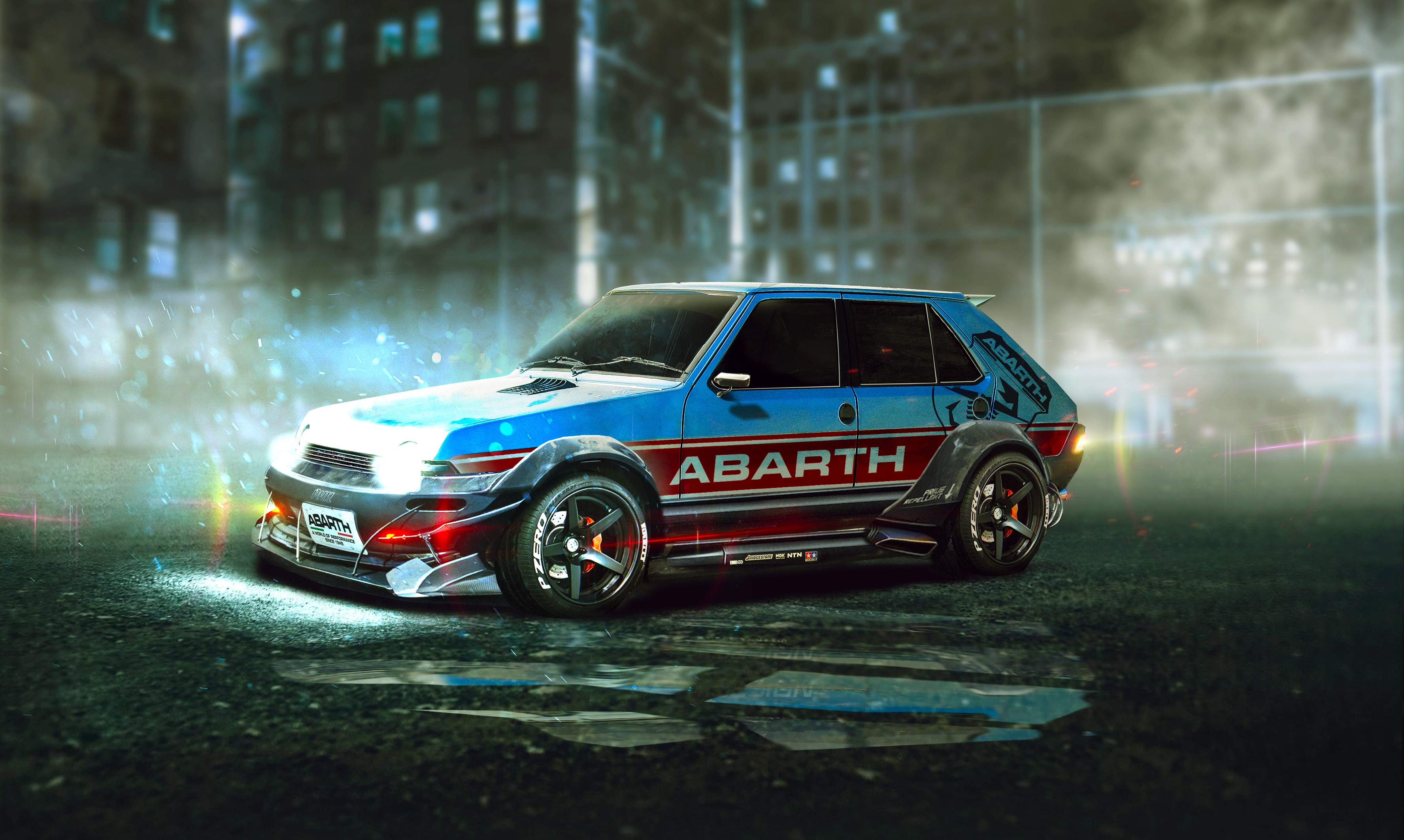 cars, artist, artwork, digital art, hd, 4k, cgi, HD Wallpaper