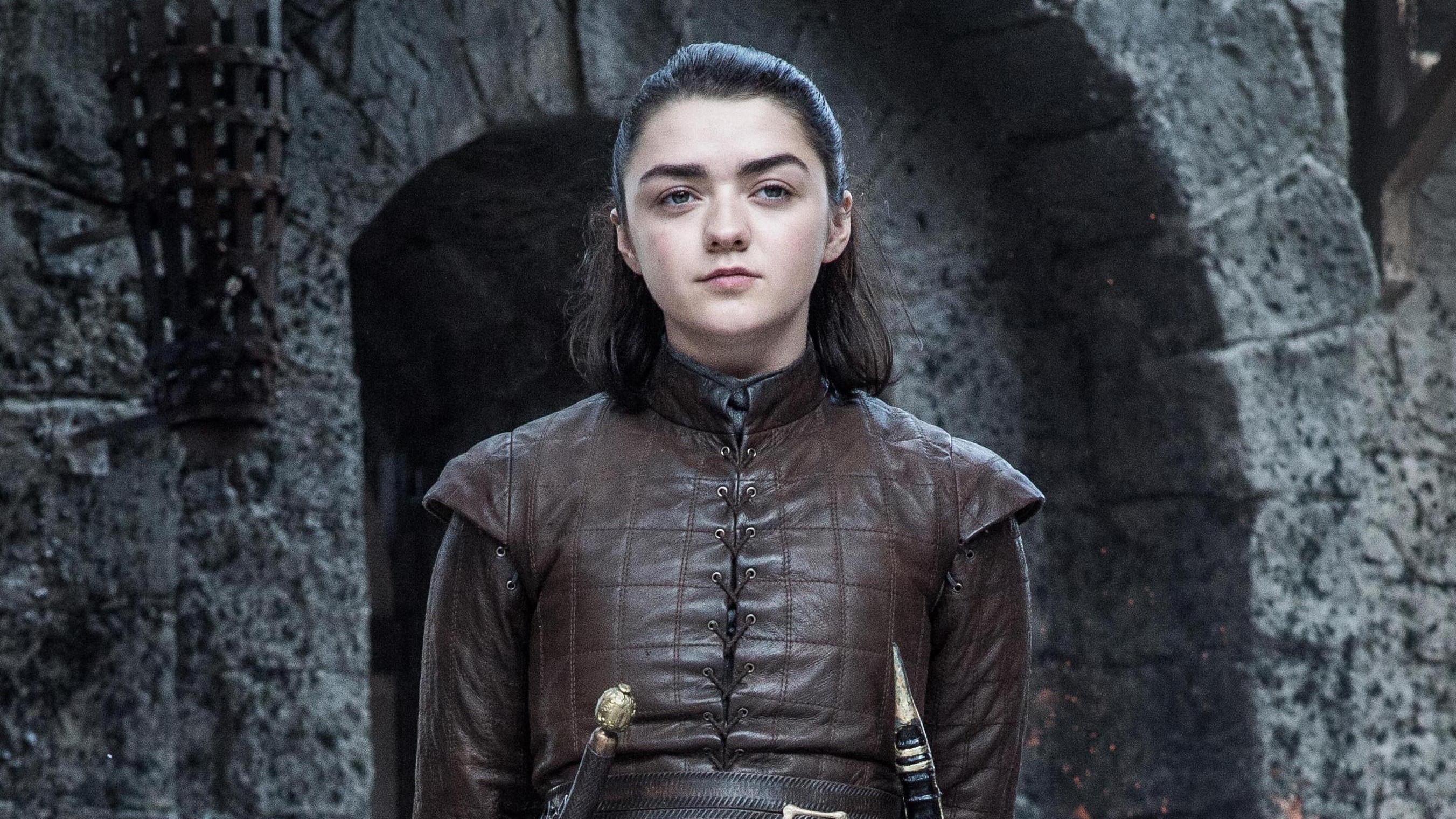 arya stark, game of thrones season 8, game of thrones, tv shows, hd, HD Wallpaper
