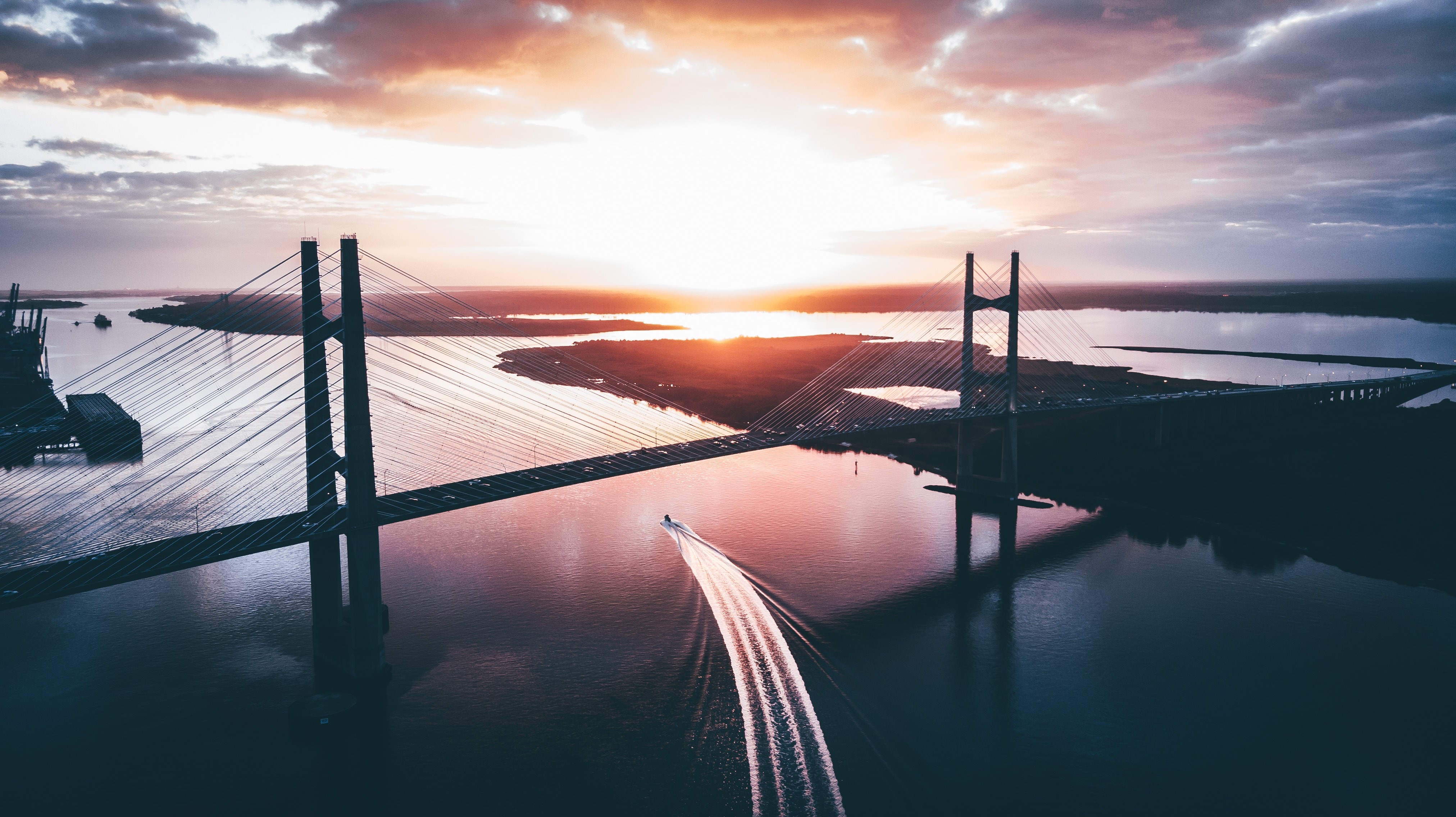 usa, world, bridge, hd, 4k, HD Wallpaper