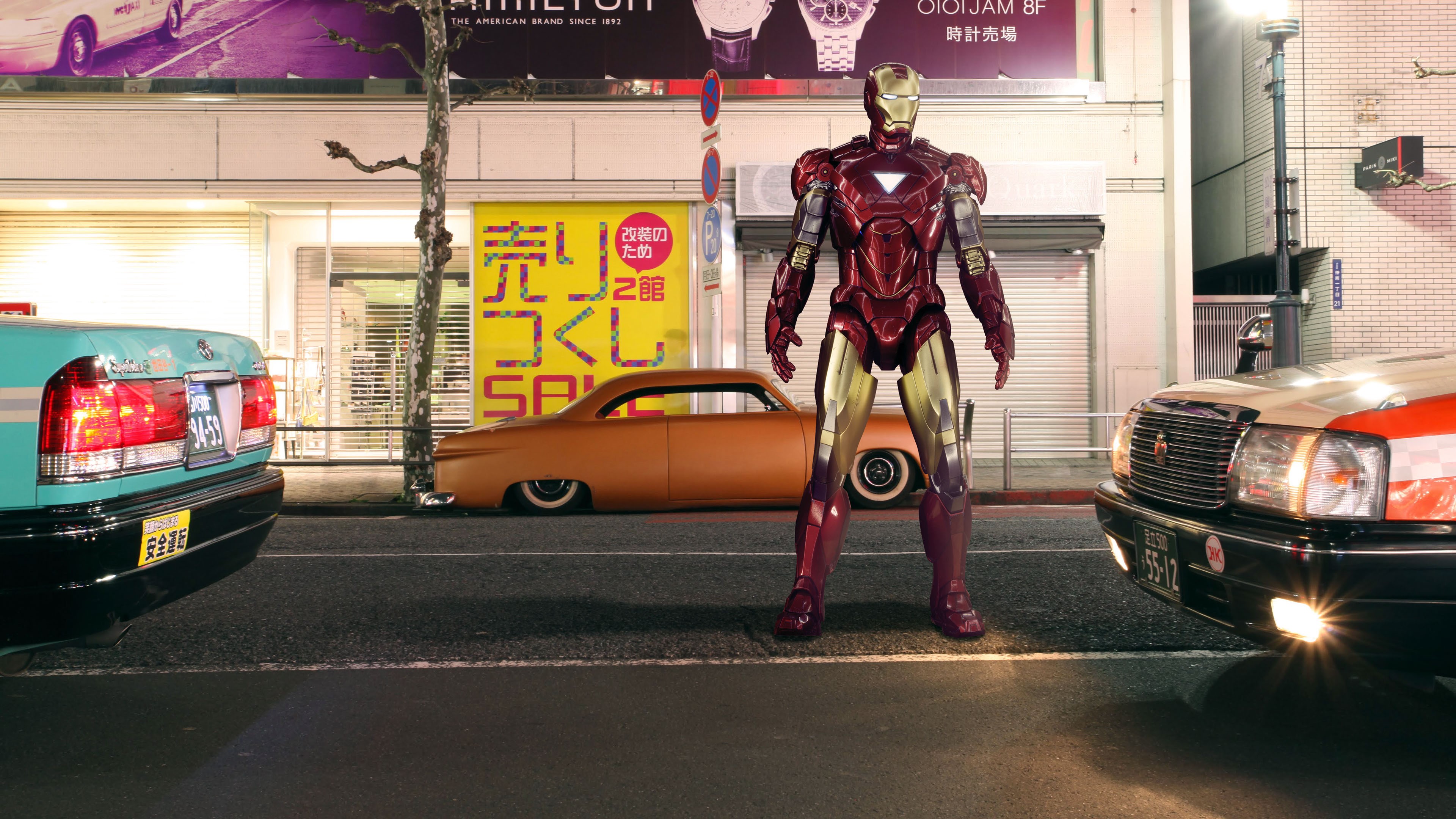 iron man, superheroes, artist, artwork, digital art, hd, 4k, behance, HD Wallpaper